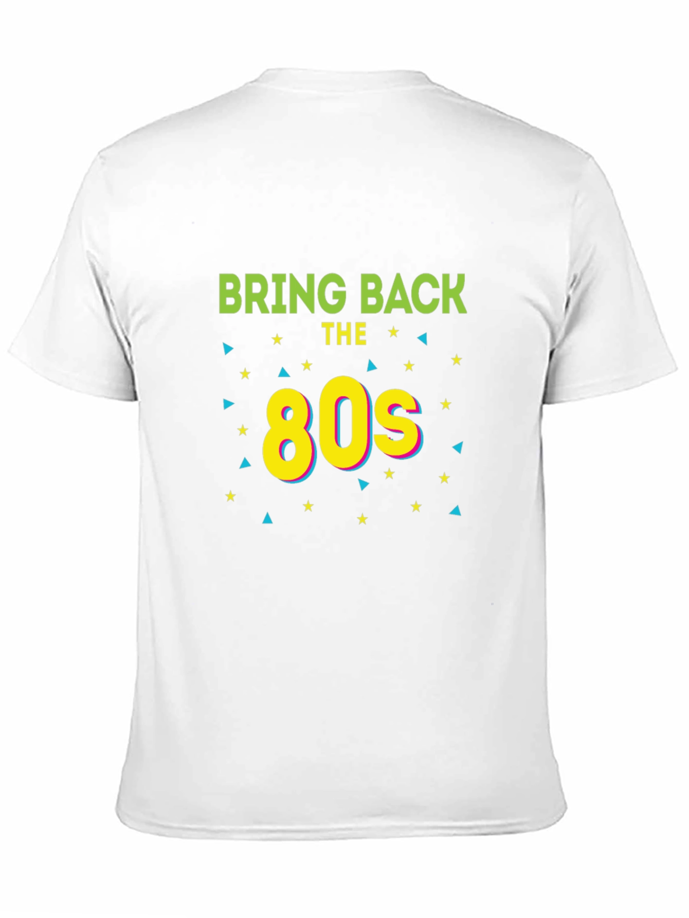 Black Retro 80s Graphic T-Shirt - Bring Back the 80s Tee view 11
