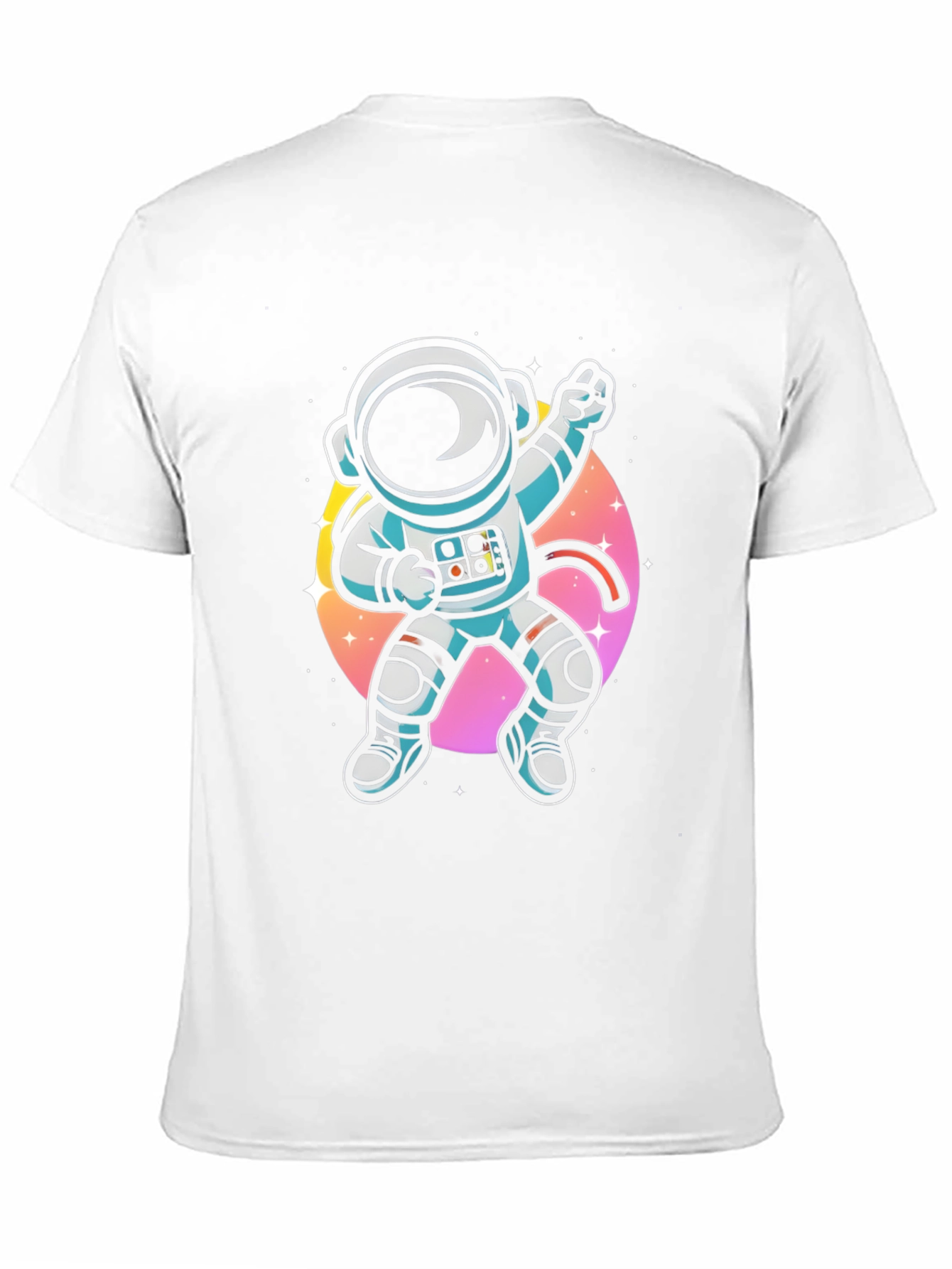 Black Astronaut Graphic Tee - Space Explorer T-Shirt view 11