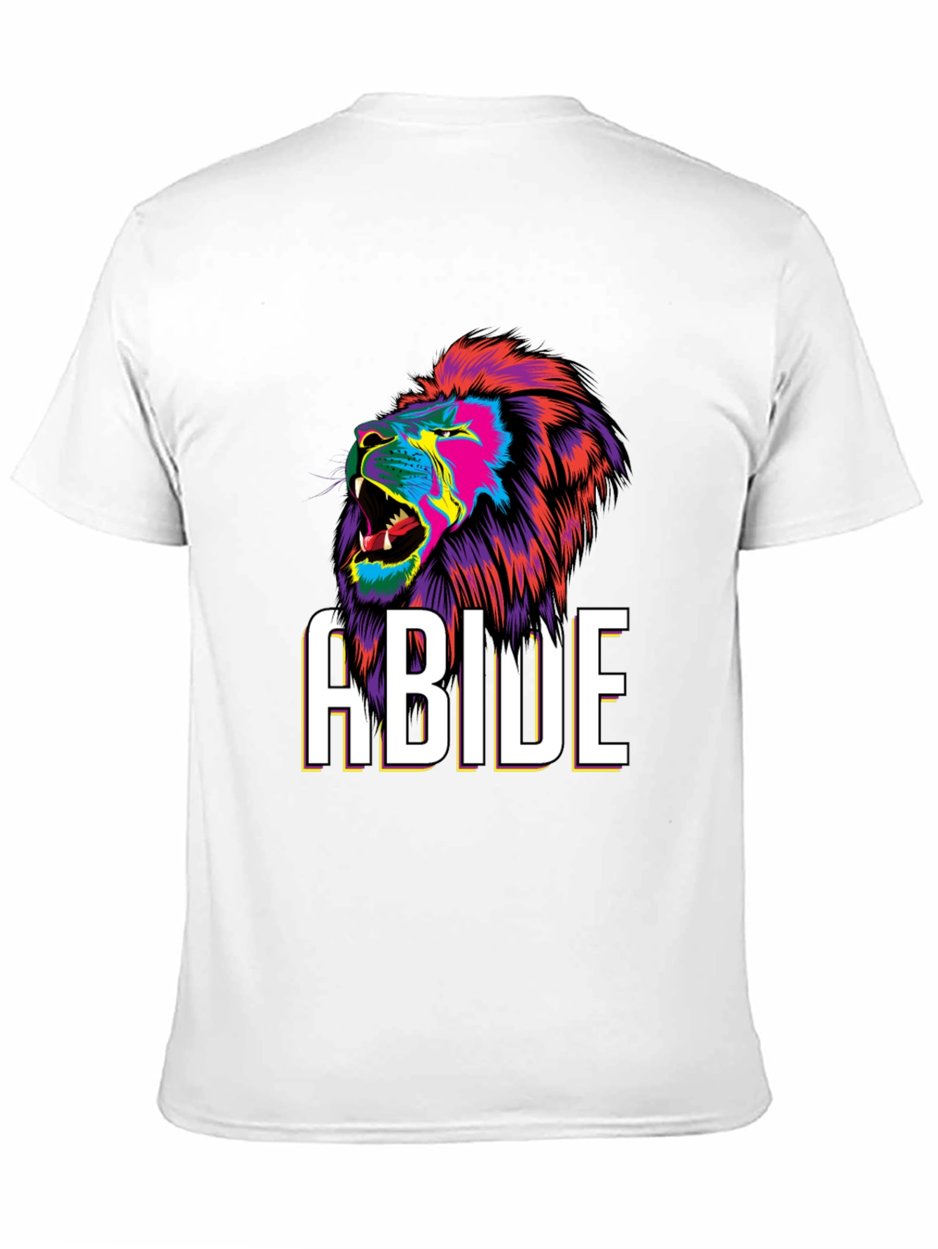 Black Abide Lion Graphic Tee - Bold Style view 11