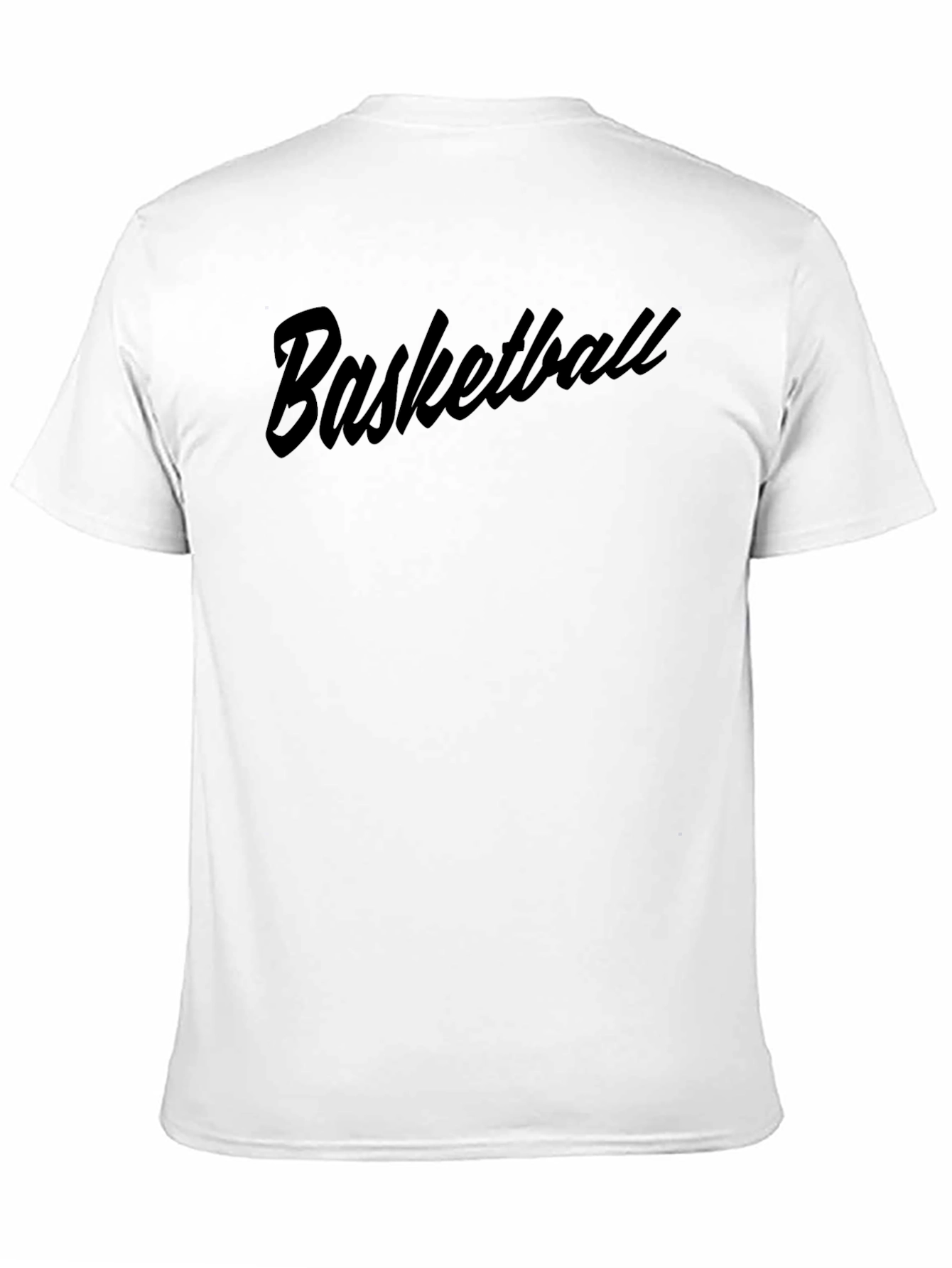 Black Basketball Graphic Tee - Soft Cotton Blend view 11