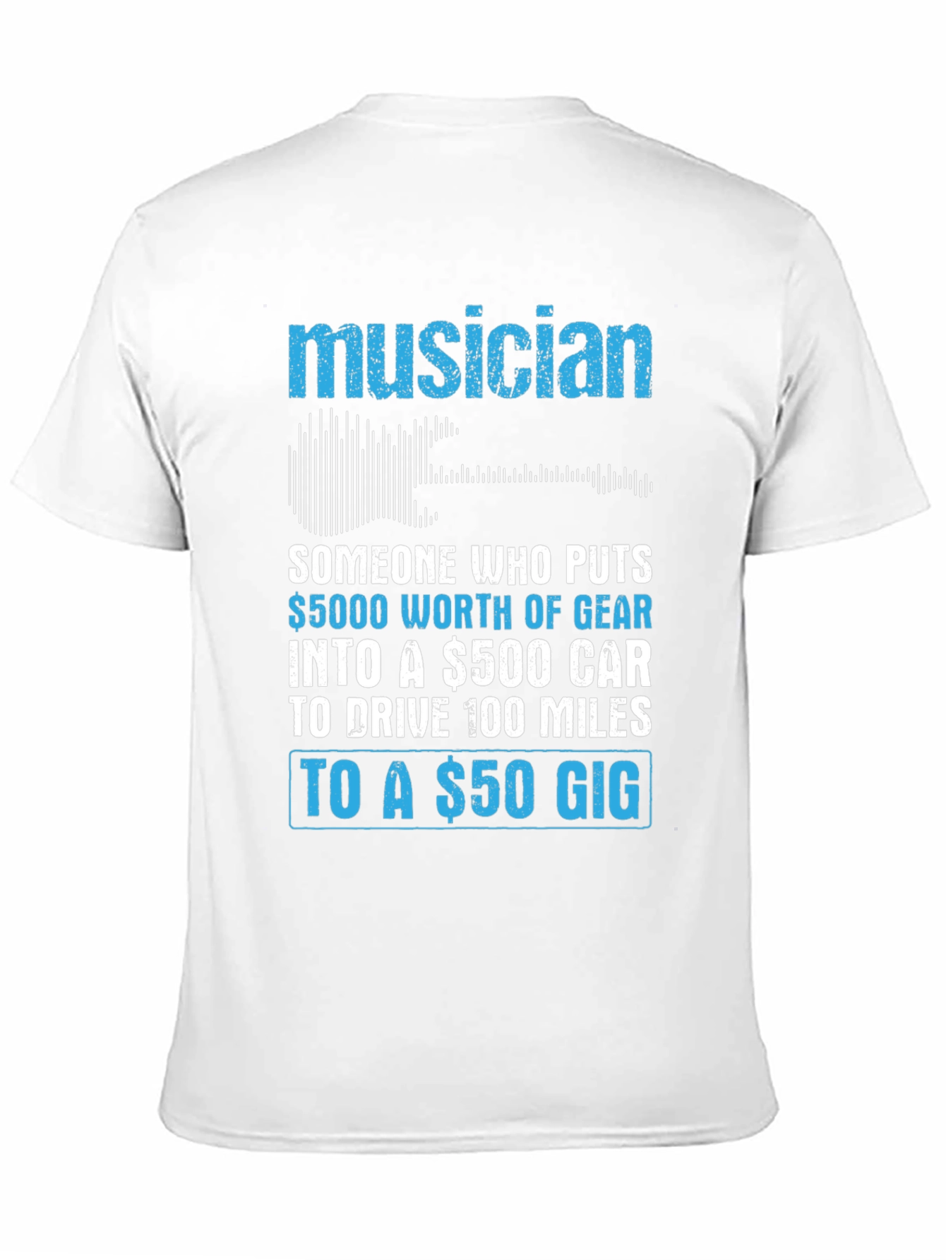 Black Musician Humor T-Shirt: $50 Gig view 11