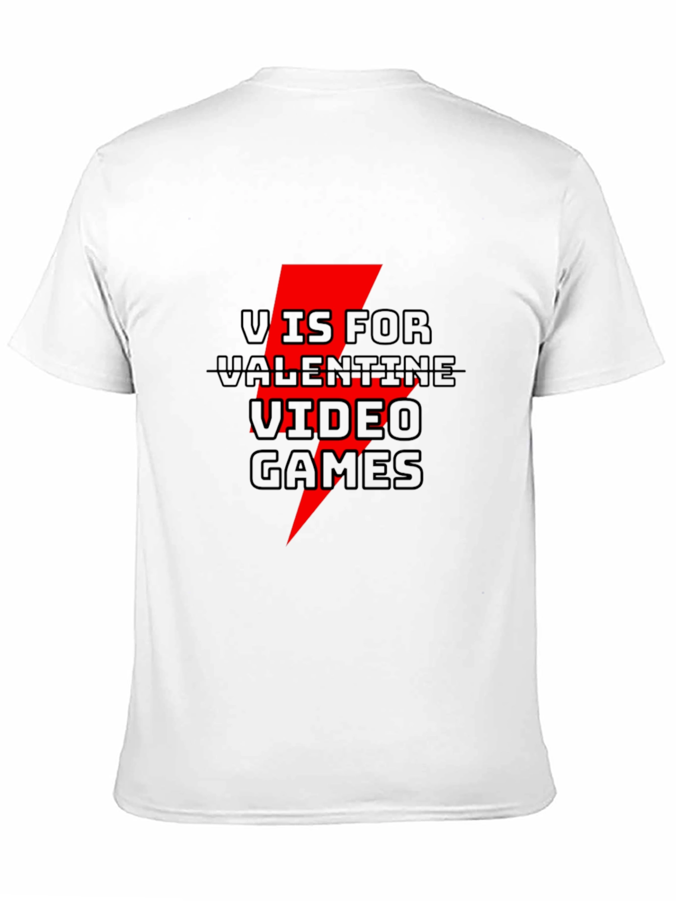 Black Valentine Video Games Graphic Tee view 11
