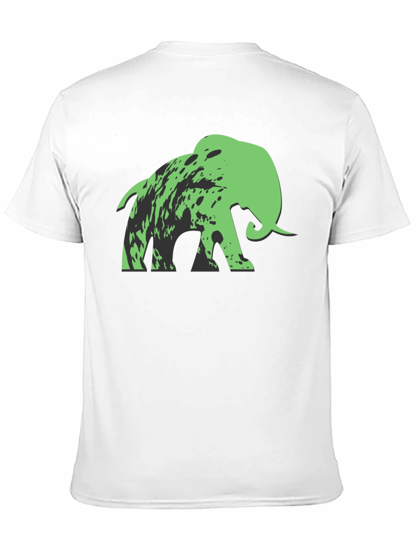 Black Mammoth Graphic Tee - Black Cotton Blend view 11