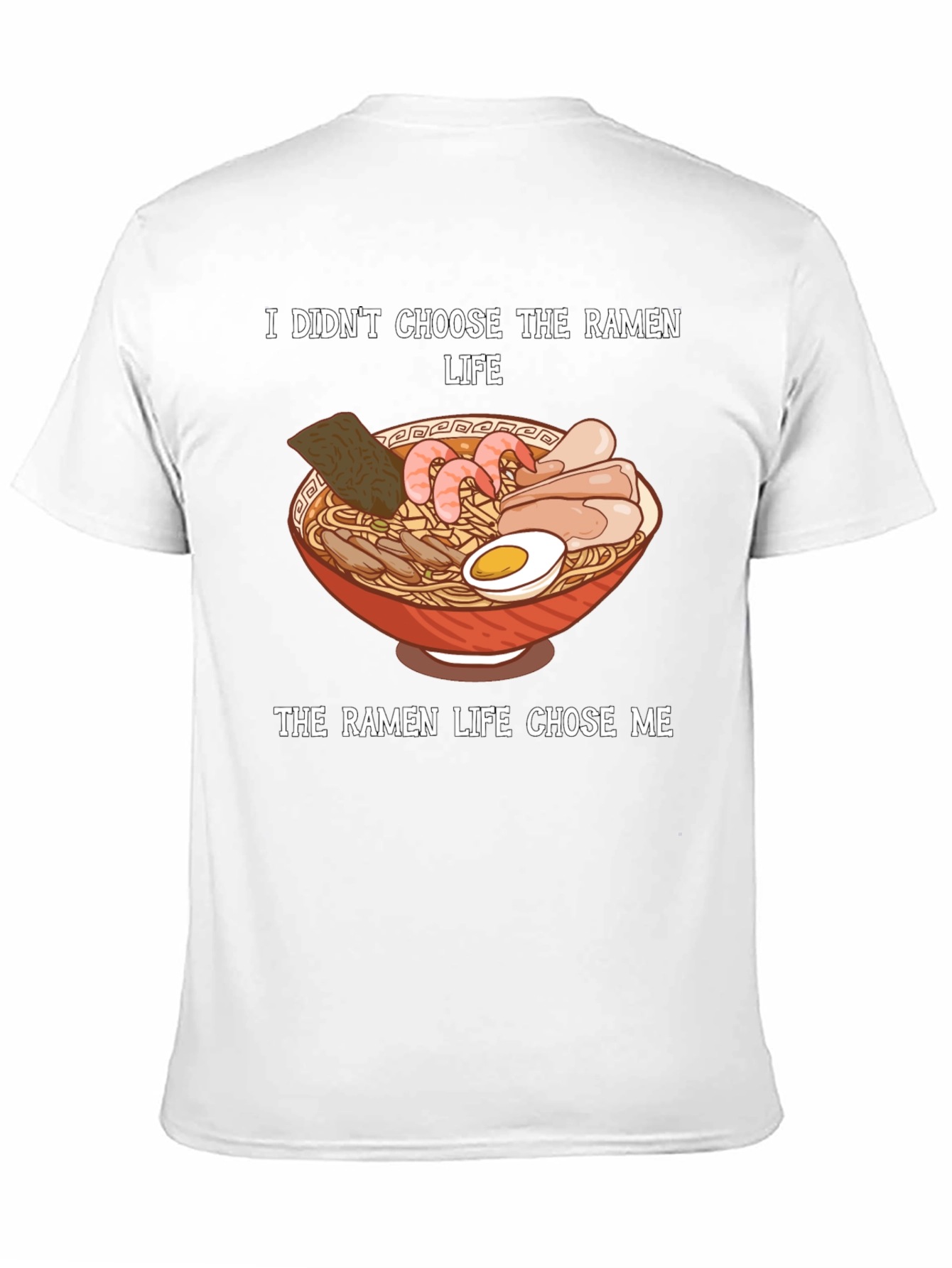 Black Ramen Life Black Graphic Tee view 11