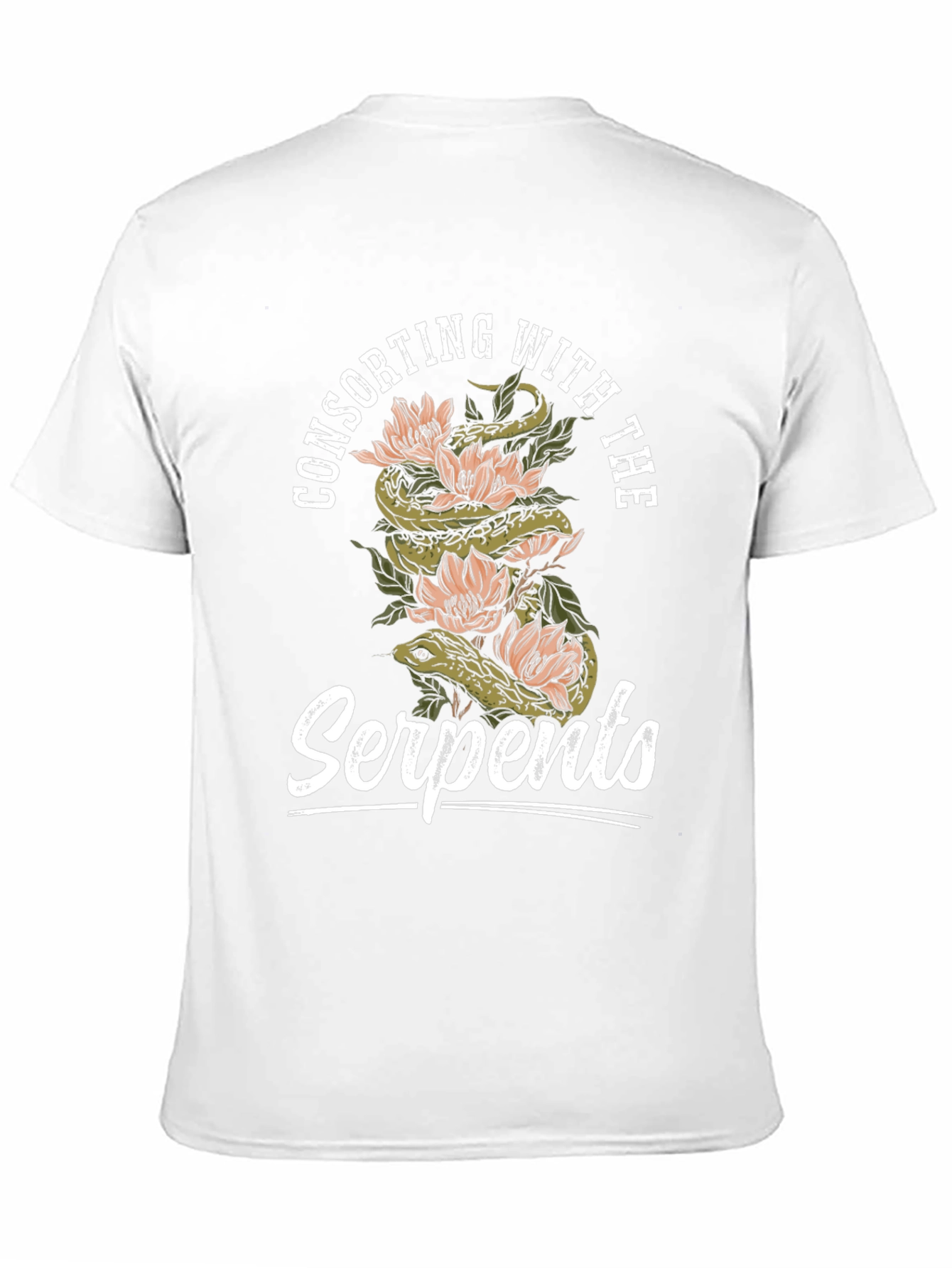 Black Consorting with Serpents Graphic Tee view 11