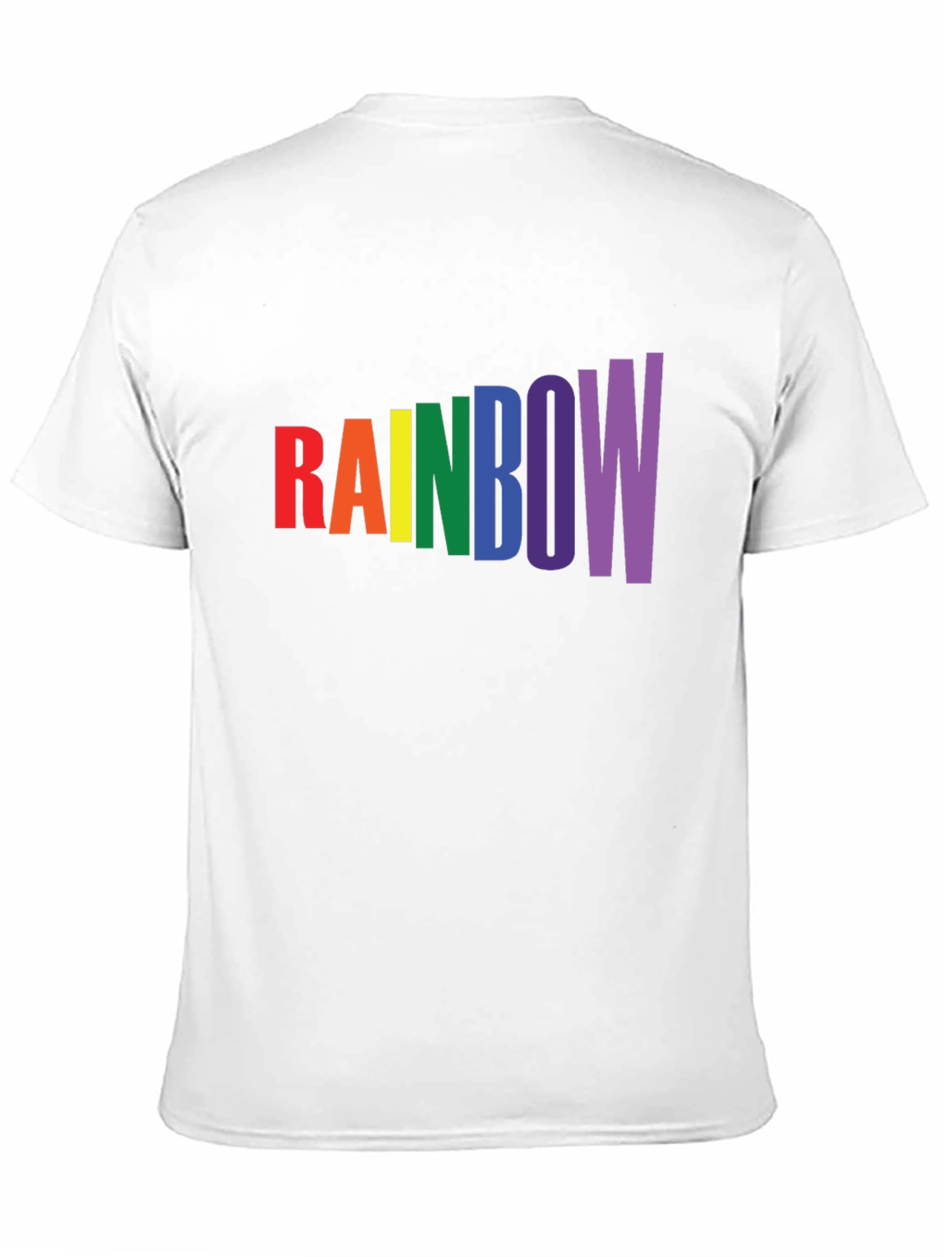 Black Rainbow Pride T-Shirt - Bold Colorful Design view 11