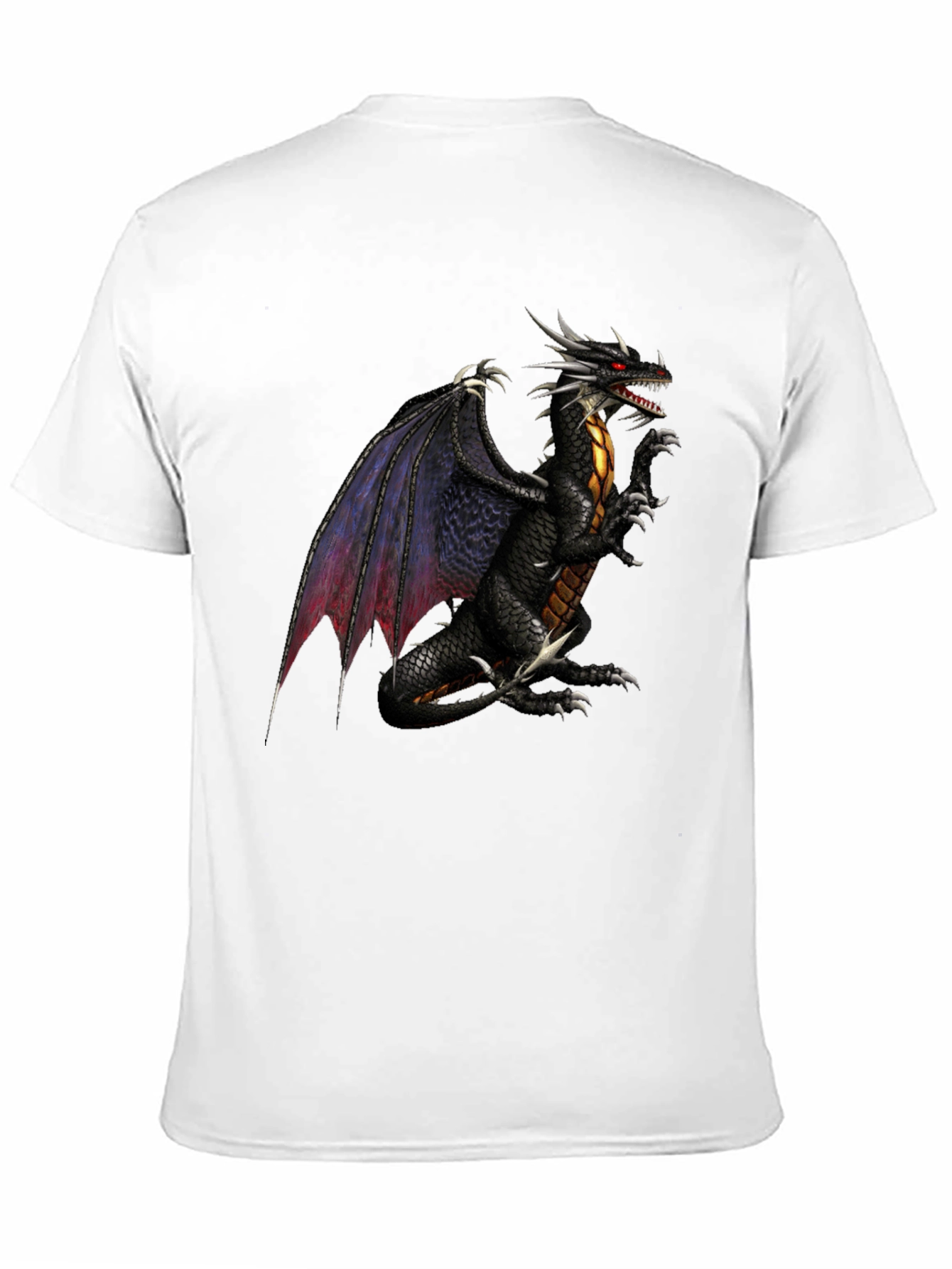 Black Dragon Graphic Black T-Shirt view 11