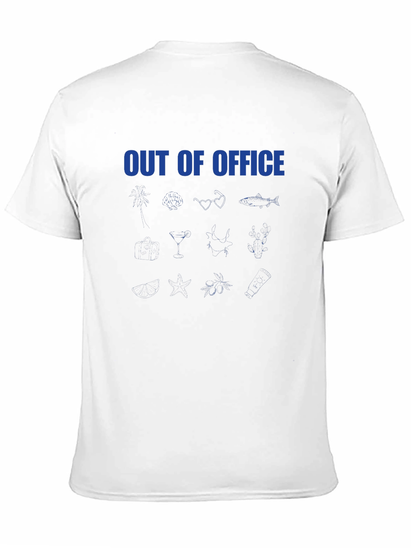 Black Out of Office Black T-Shirt view 11