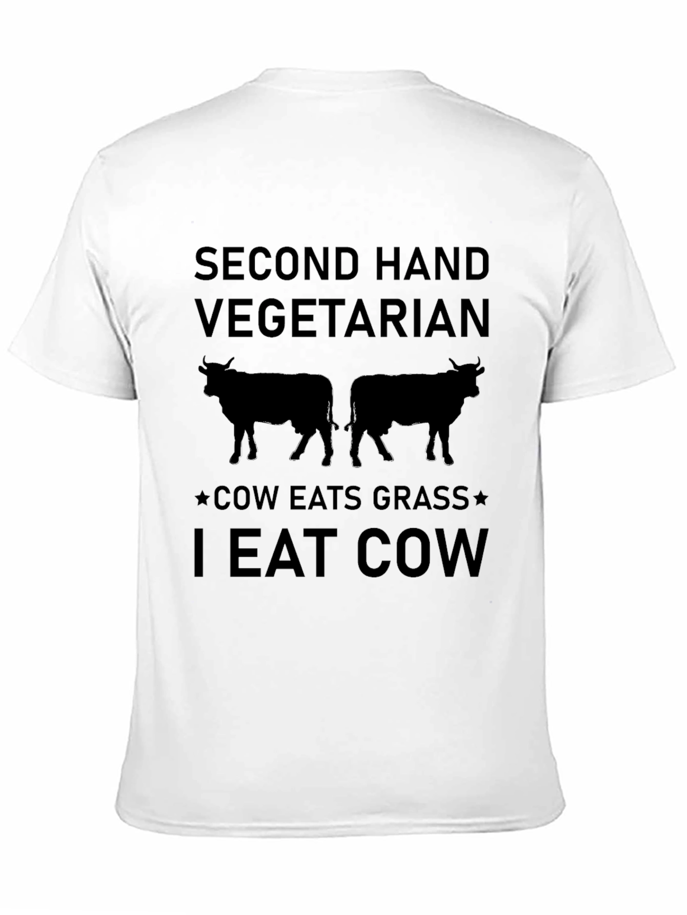 Secondhand Vegetarian Graphic Tee - 11