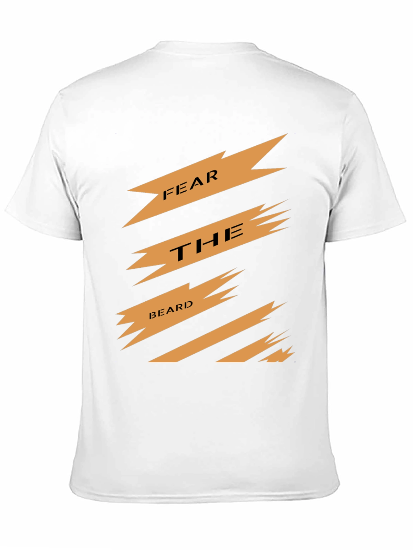 Black Fear The Beard Graphic Tee - Black T-Shirt view 11