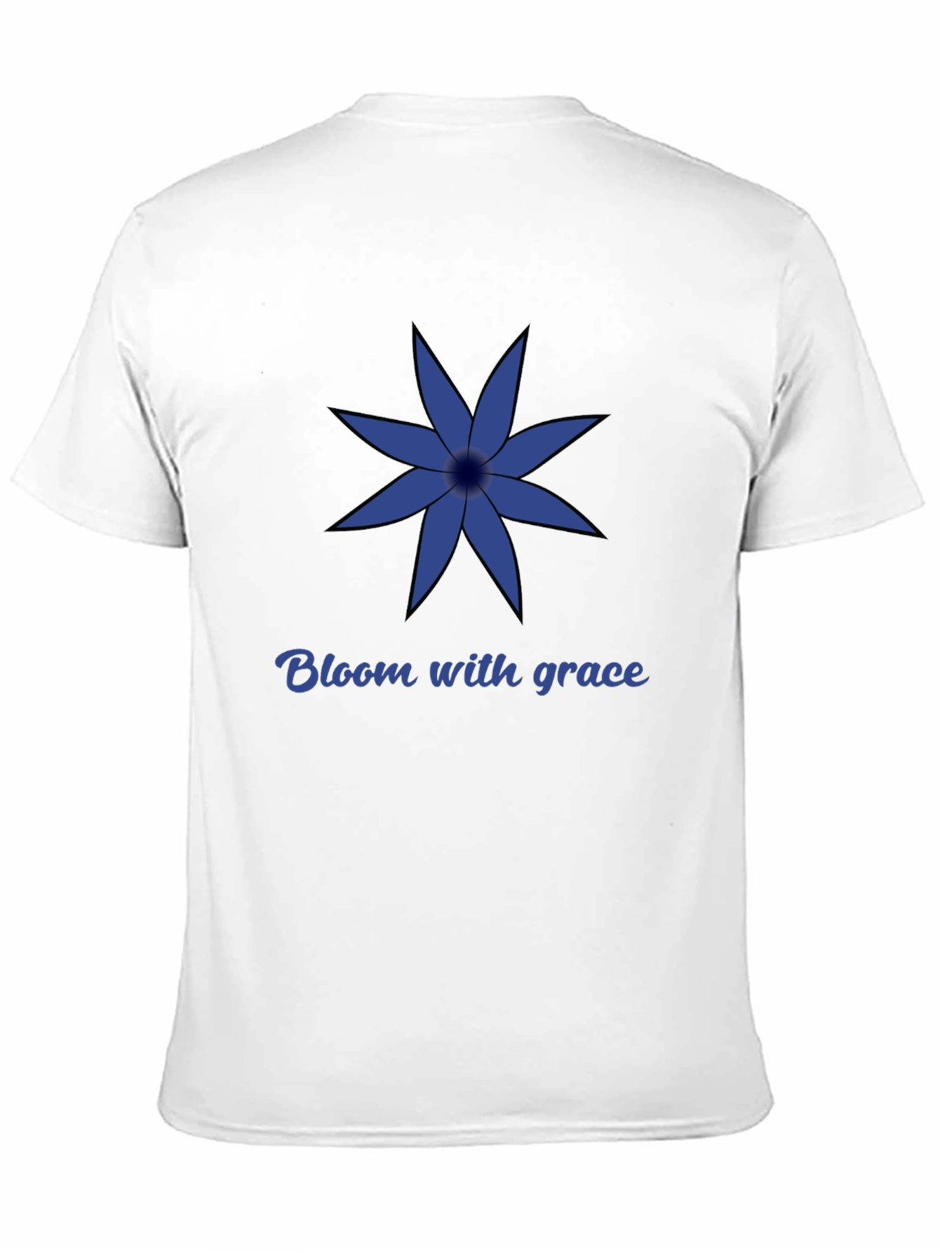 Black Bloom With Grace T-Shirt view 11