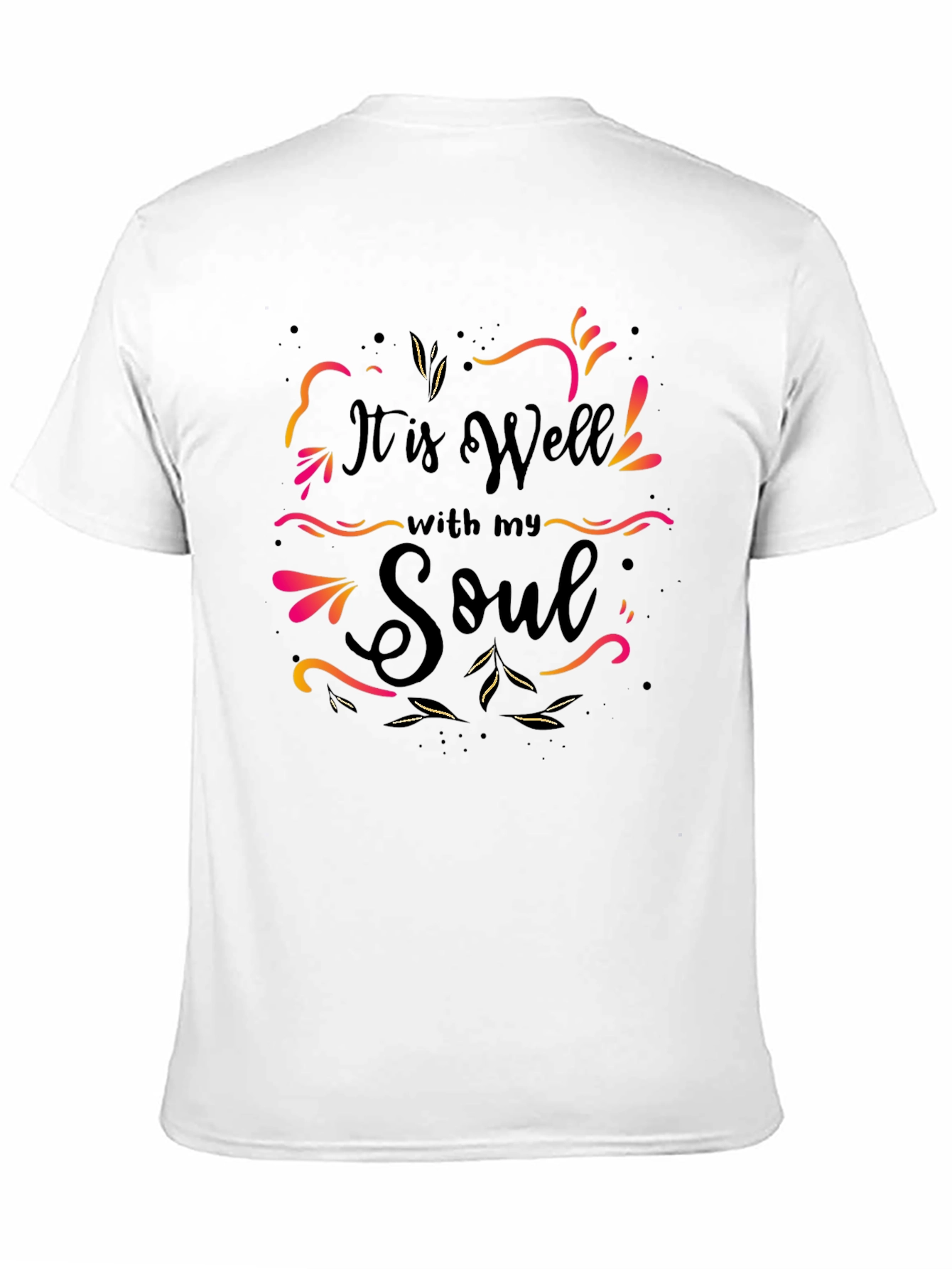 Black It Is Well With My Soul T-Shirt view 11