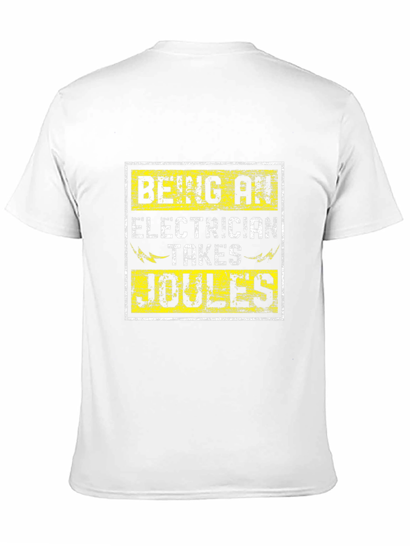 Black Electrician Joule's Humor T-Shirt view 11