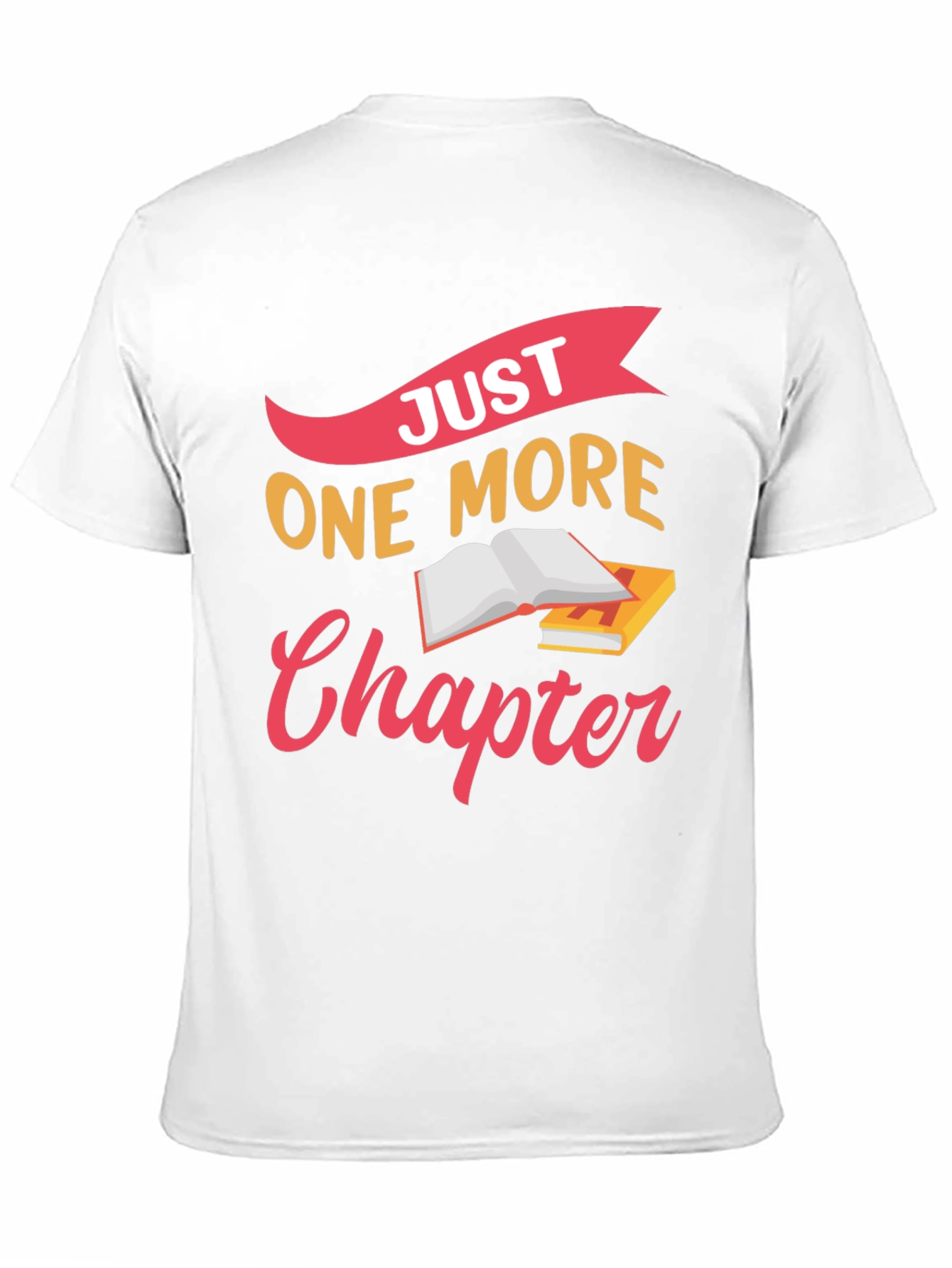 Black Just One More Chapter T-Shirt view 11