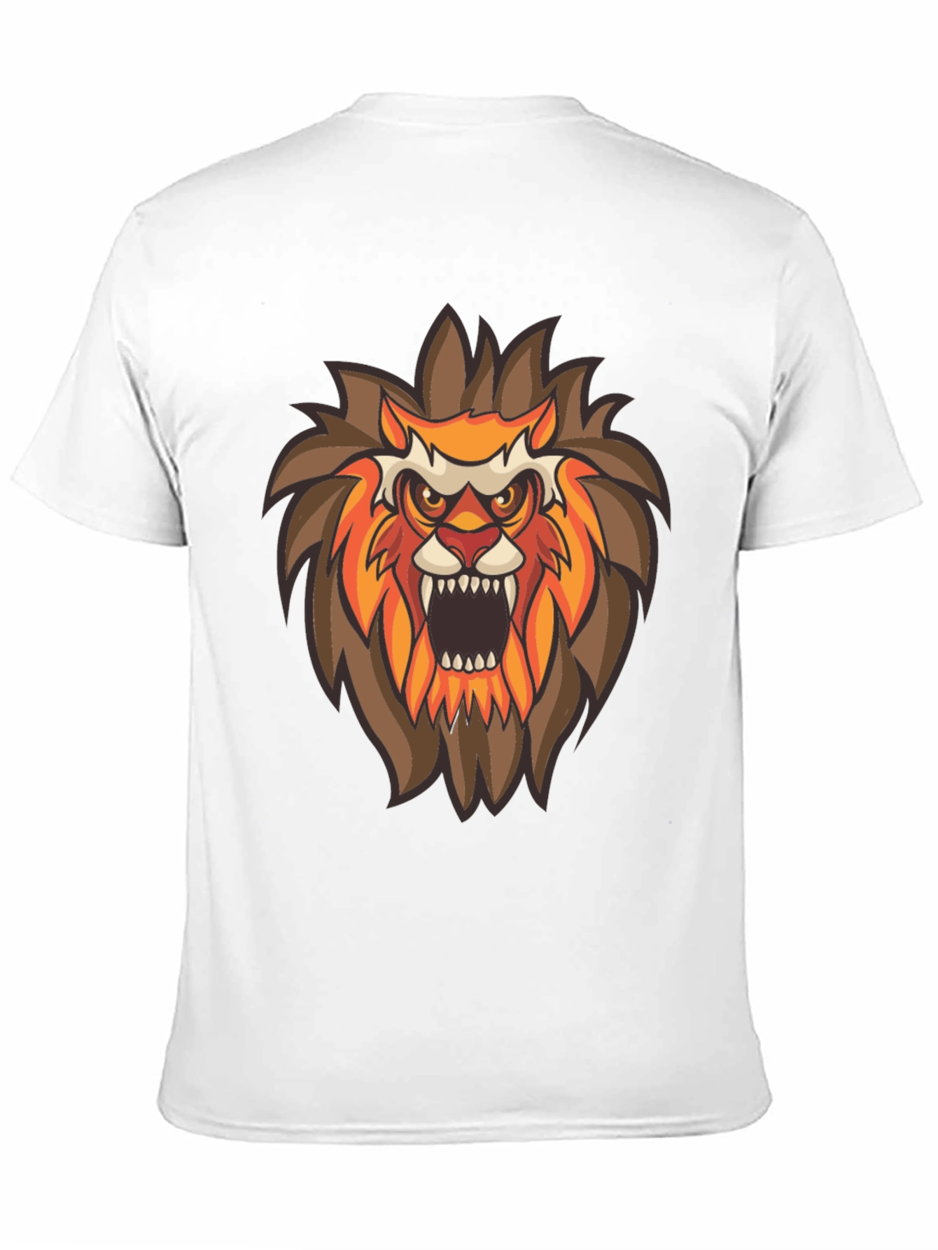 Black Lion Graphic T-Shirt - Fierce Animal Tee view 11