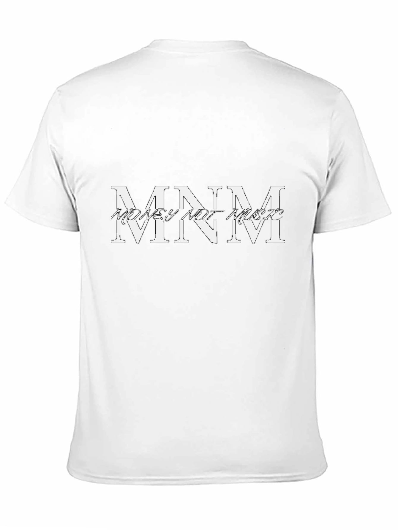 Black MNM Money Not Music Black T-Shirt view 11