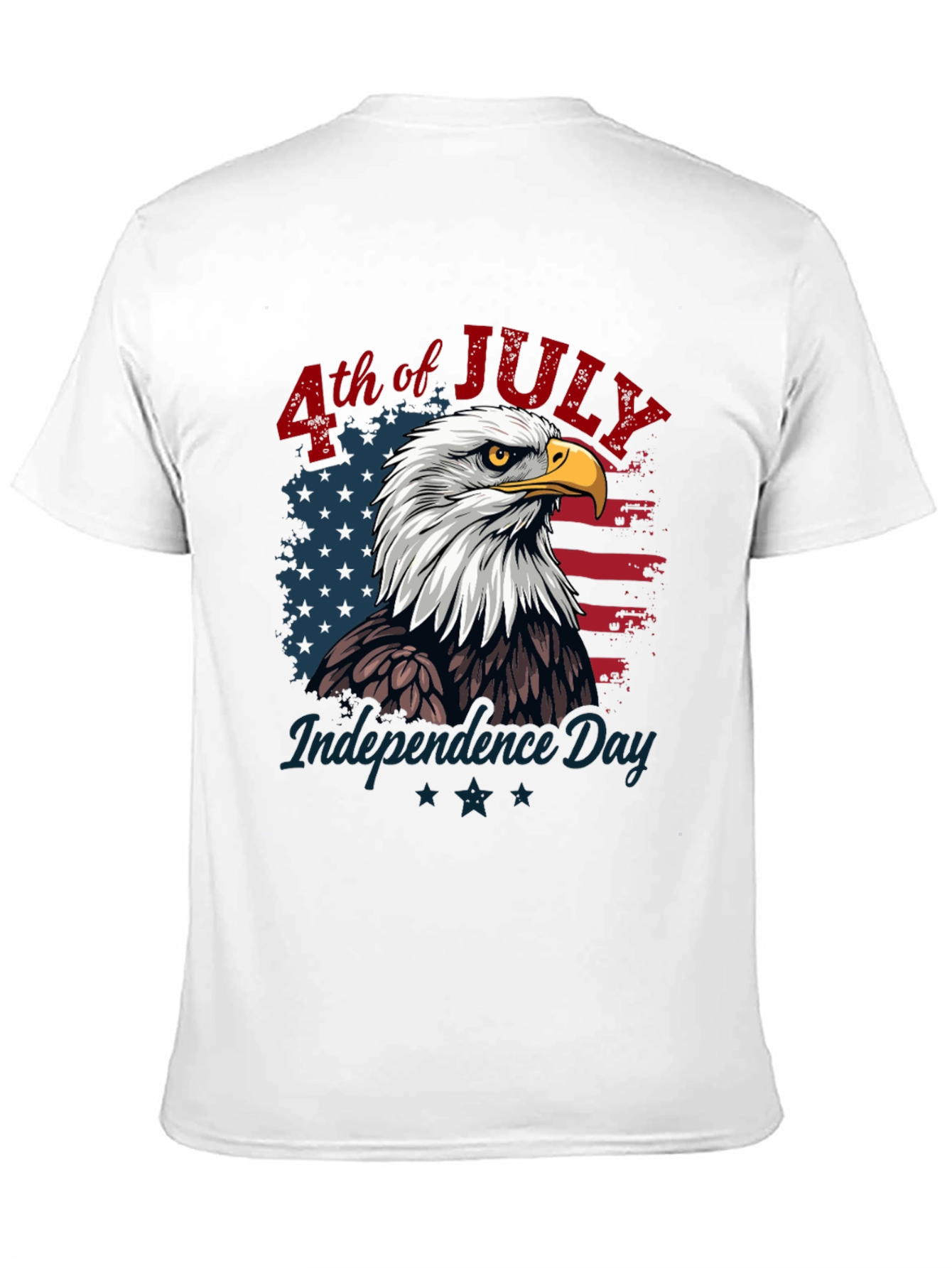 Black Patriotic Eagle T-Shirt - 4th of July Independence Day view 11