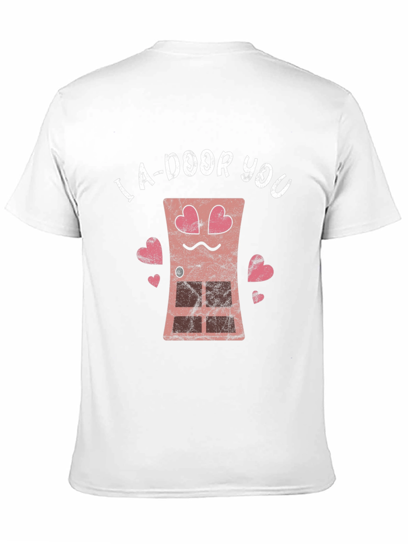 Black I A-Door You T-Shirt - Funny Valentine's Day Tee view 11