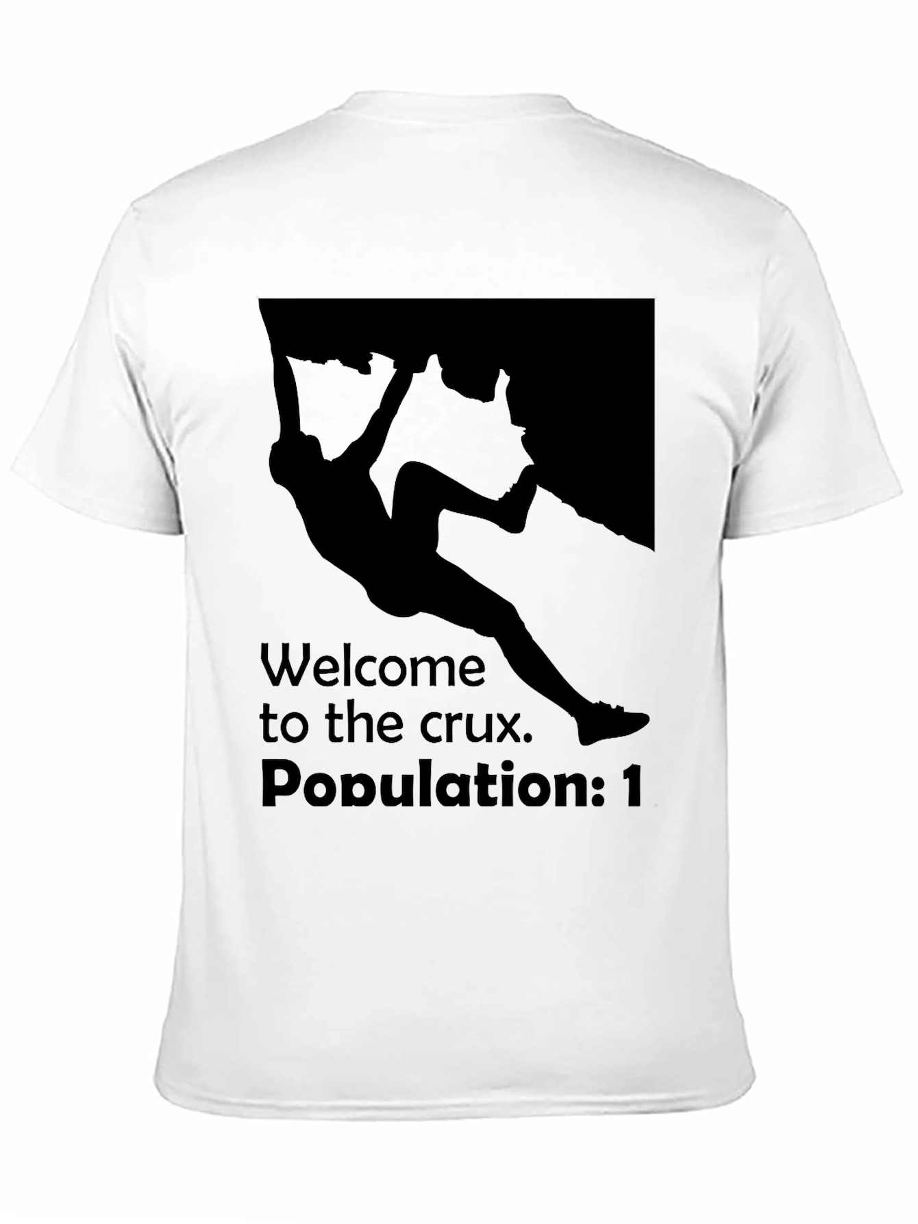 Black Rock Climbing T-Shirt - Welcome to the Crux view 11