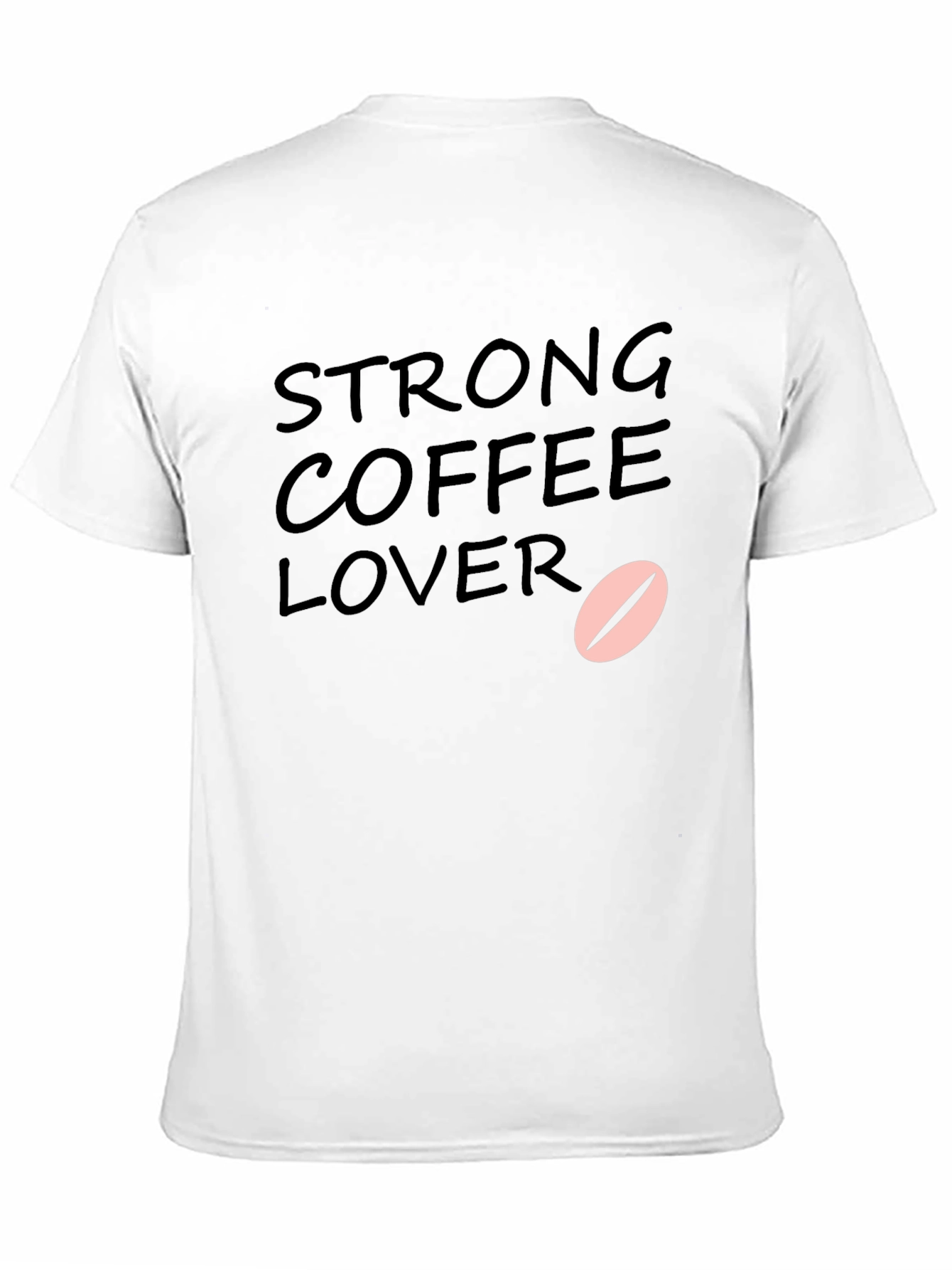 Black Strong Coffee Lover T-Shirt - Black view 11