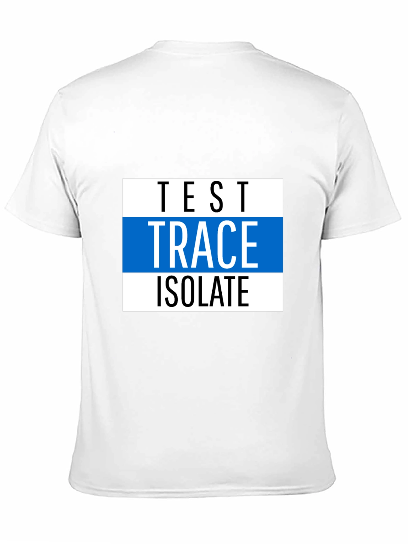 Black Test Trace Isolate Graphic Tee view 11