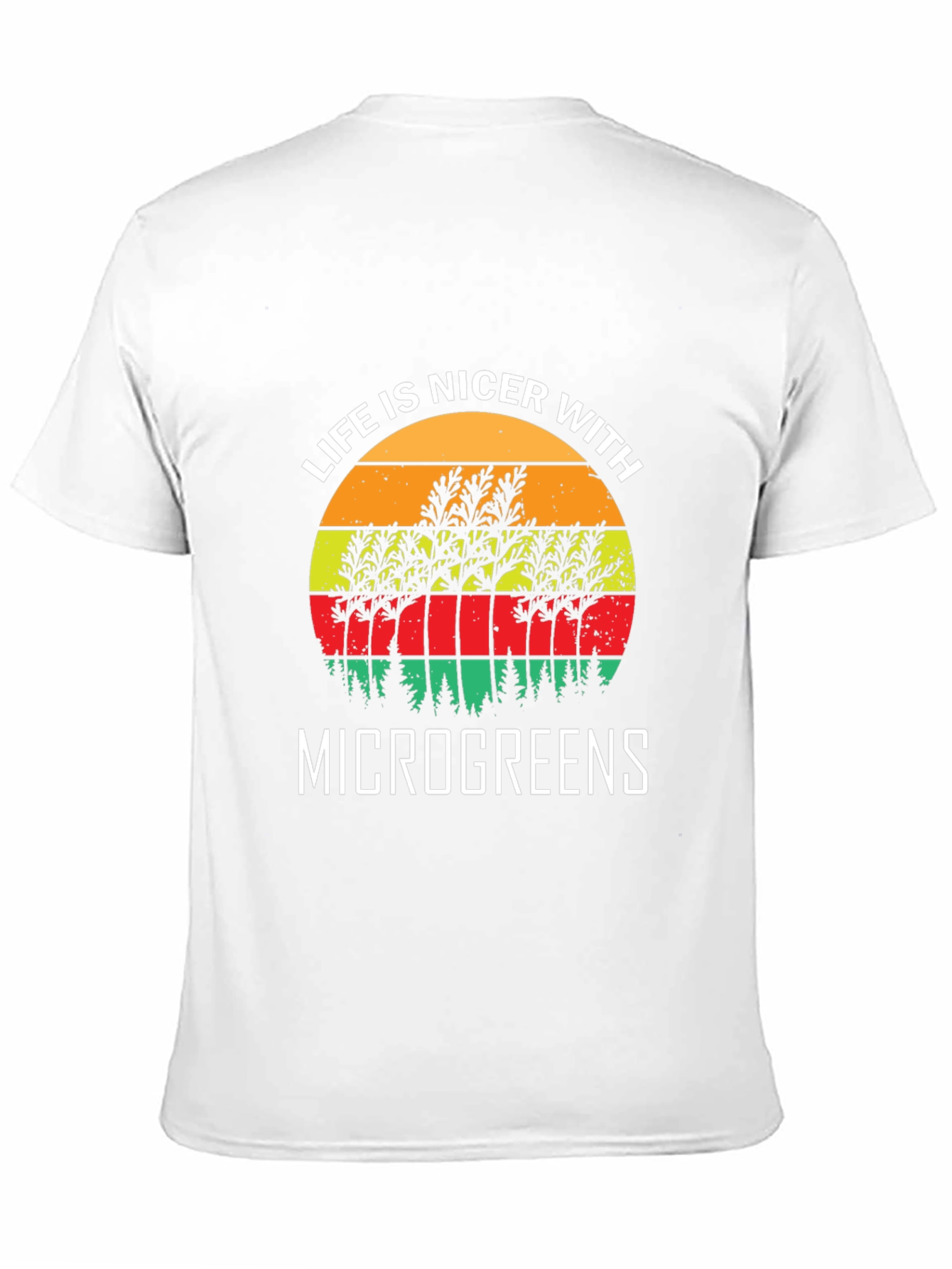 Microgreens T-Shirt - Life is Nicer Graphic Tee - 11