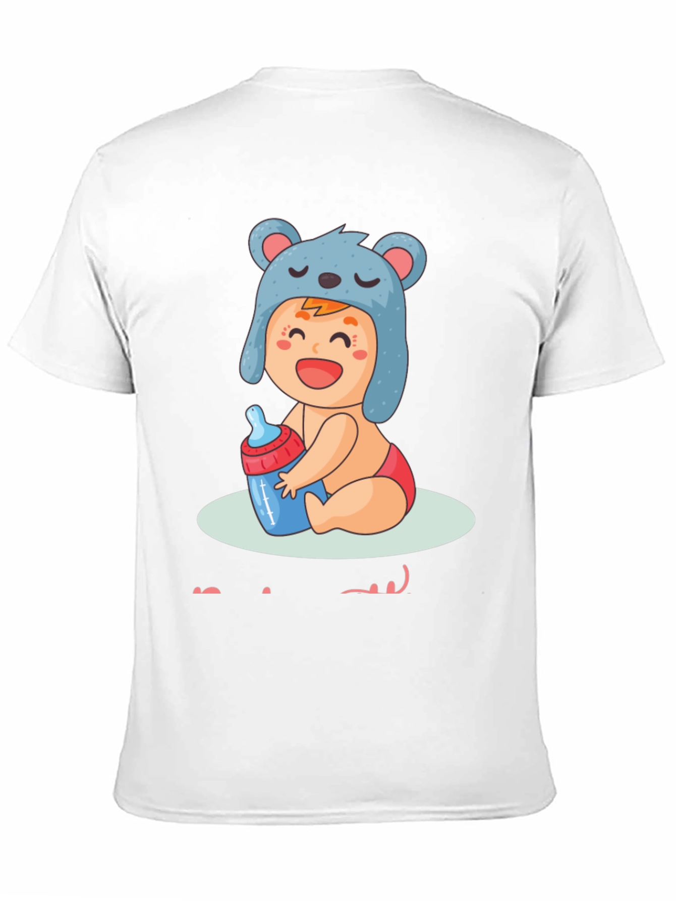 Black Cute Baby Graphic T-Shirt - Soft Cotton Tee view 11