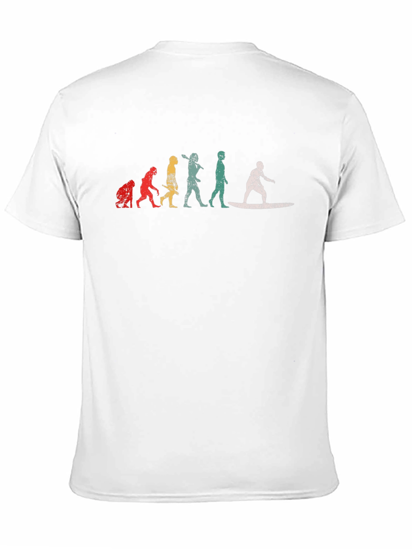 Black Evolution of Surfing T-Shirt view 11