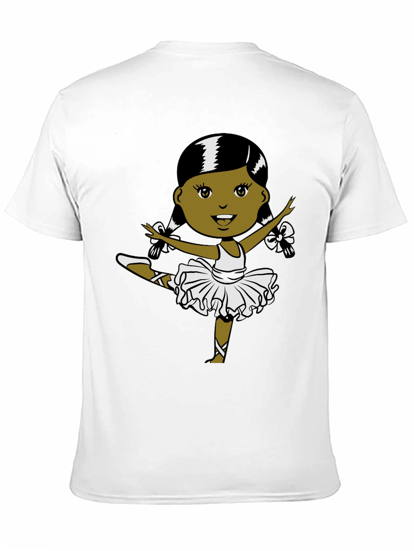 Ballerina Graphic T-Shirt - Black - 11