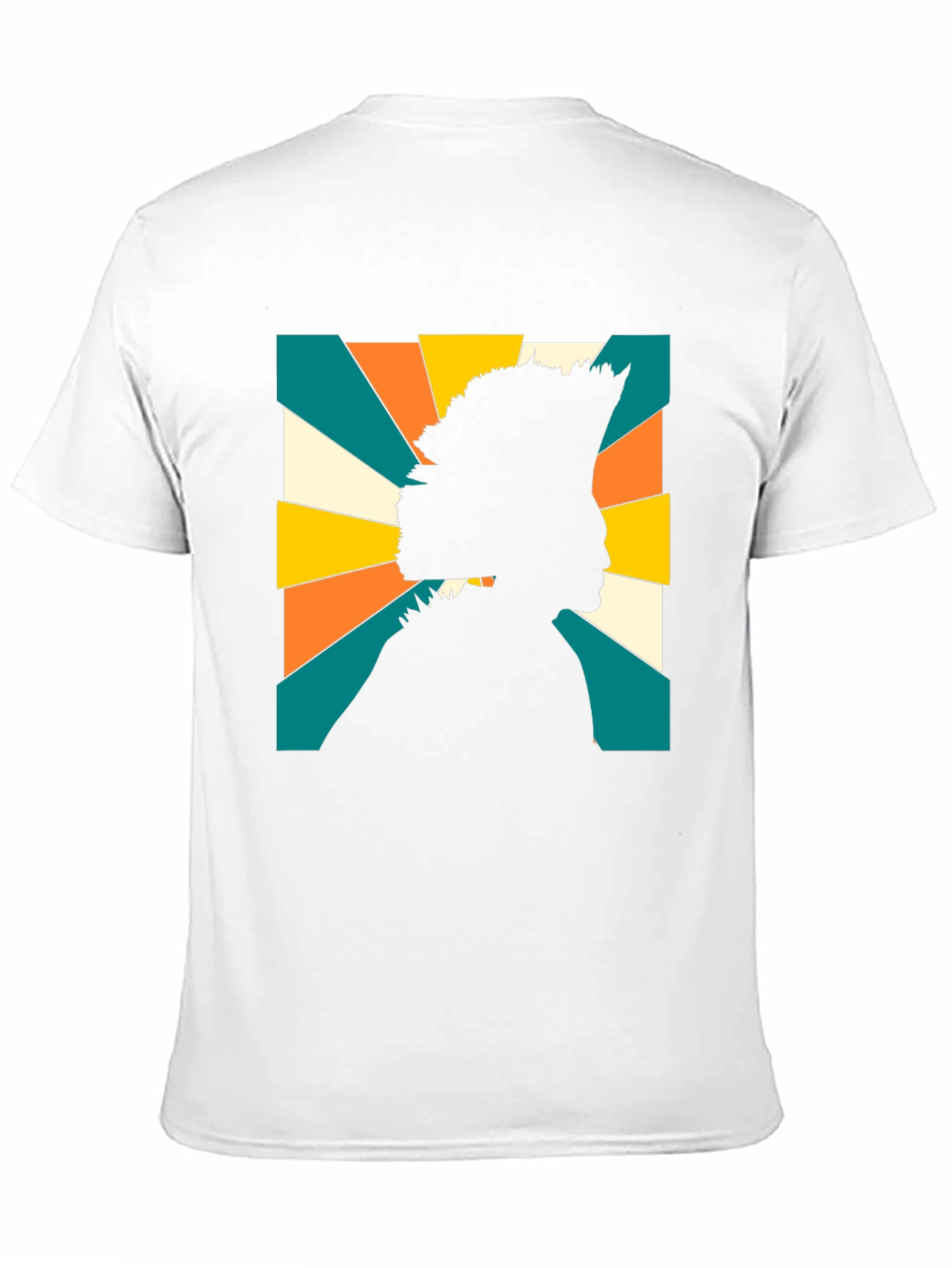 Black Retro Silhouette Graphic T-Shirt view 11