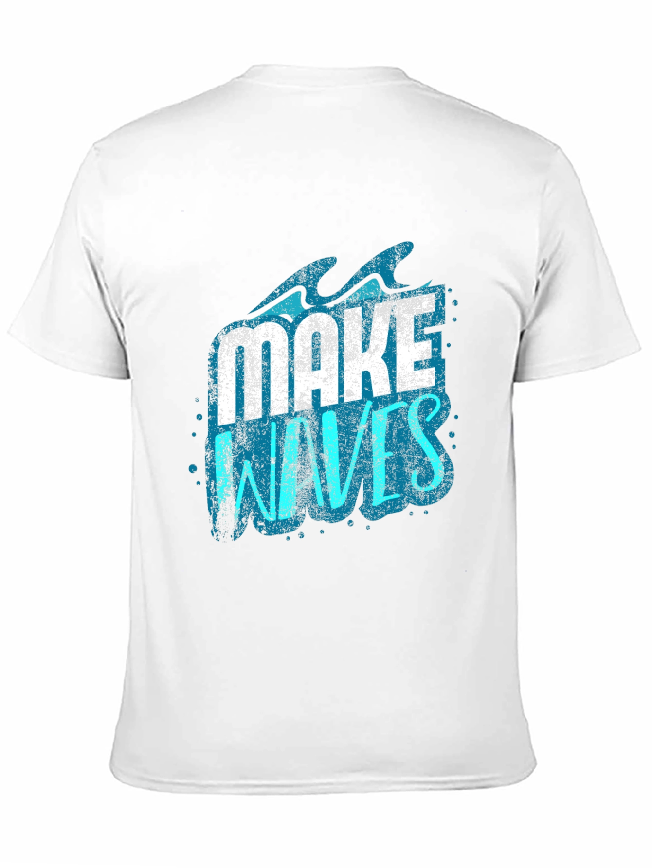 Black Make Waves Graphic Tee - Black Short Sleeve T-Shirt view 11