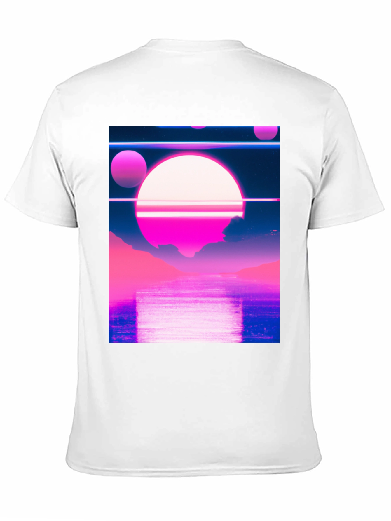 Black Vaporwave Aesthetic Graphic Tee view 11