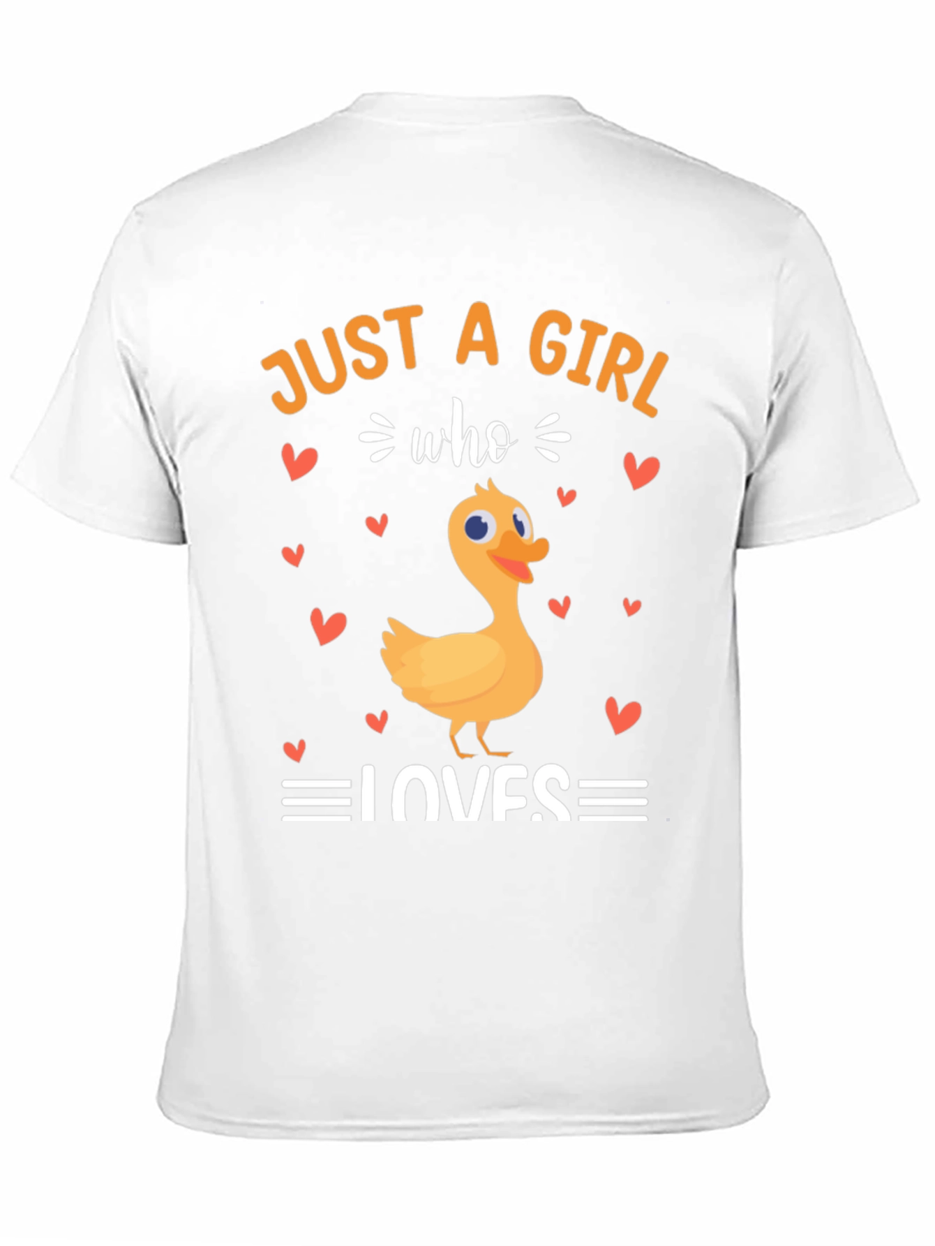 Black Girl Who Loves Ducks T-Shirt: Cute Animal Tee view 11