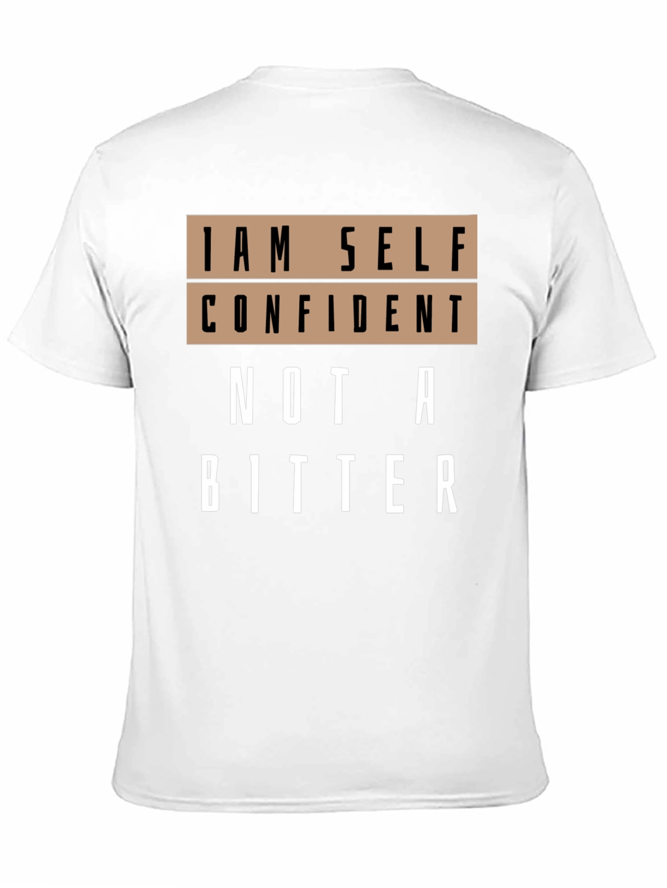 Black Self Confident Graphic T-Shirt - Black view 11