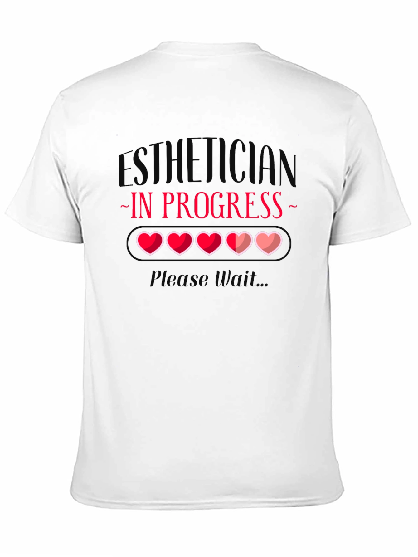 Black Esthetician In Progress T-Shirt view 11
