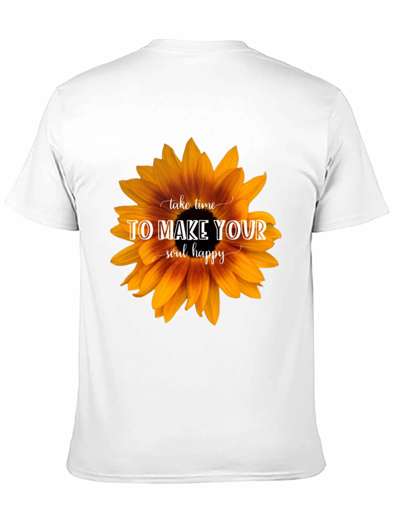 Black Sunflower Soul Happy Graphic Tee view 11