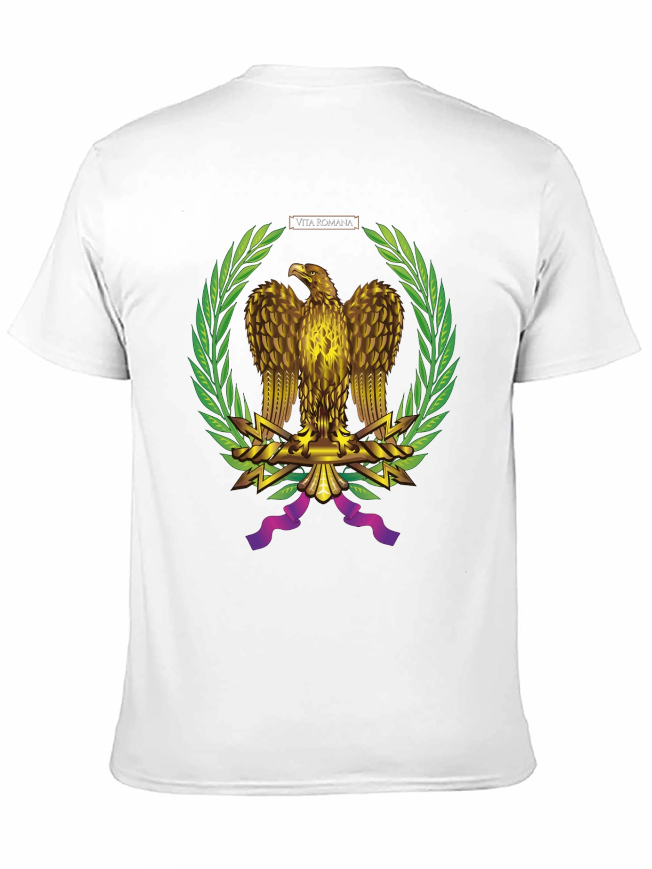 Black Vita Romana Eagle Graphic Tee view 11