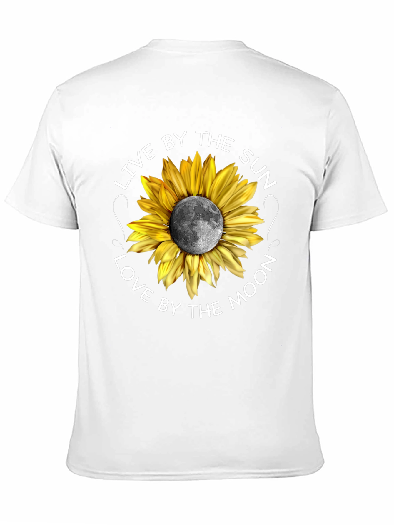 Black Sunflower Moon Graphic Tee - Live by the Sun view 11