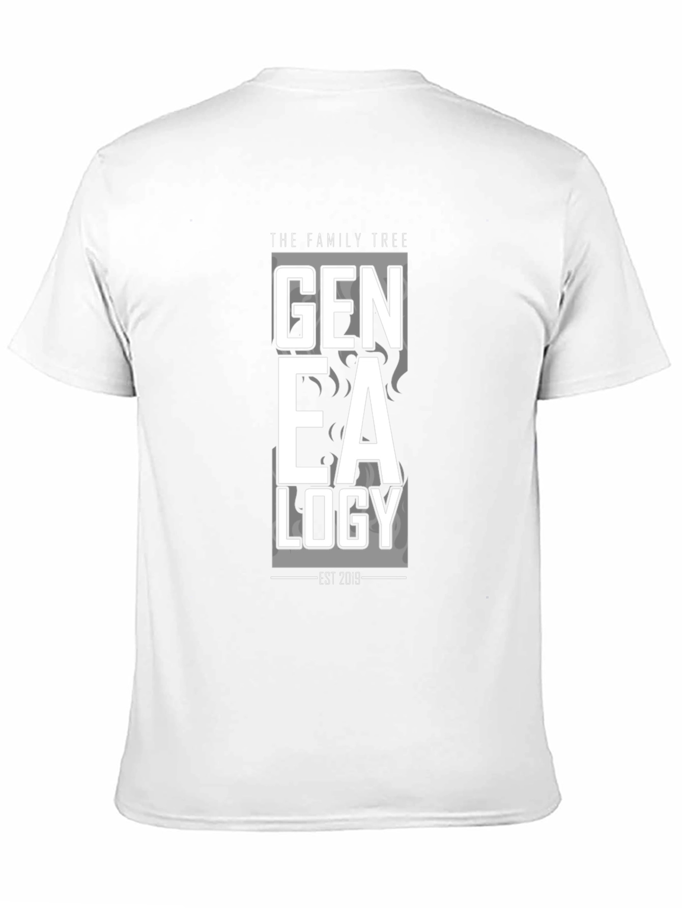 Black Family Tree Genealogy T-Shirt - Established 2019 view 11