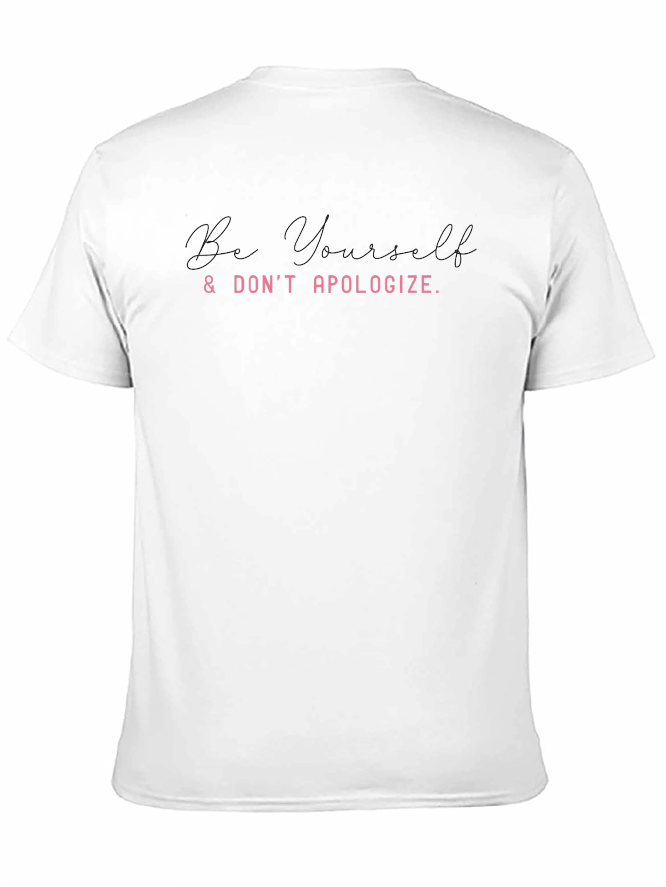 Be Yourself Graphic Tee - Black - 11
