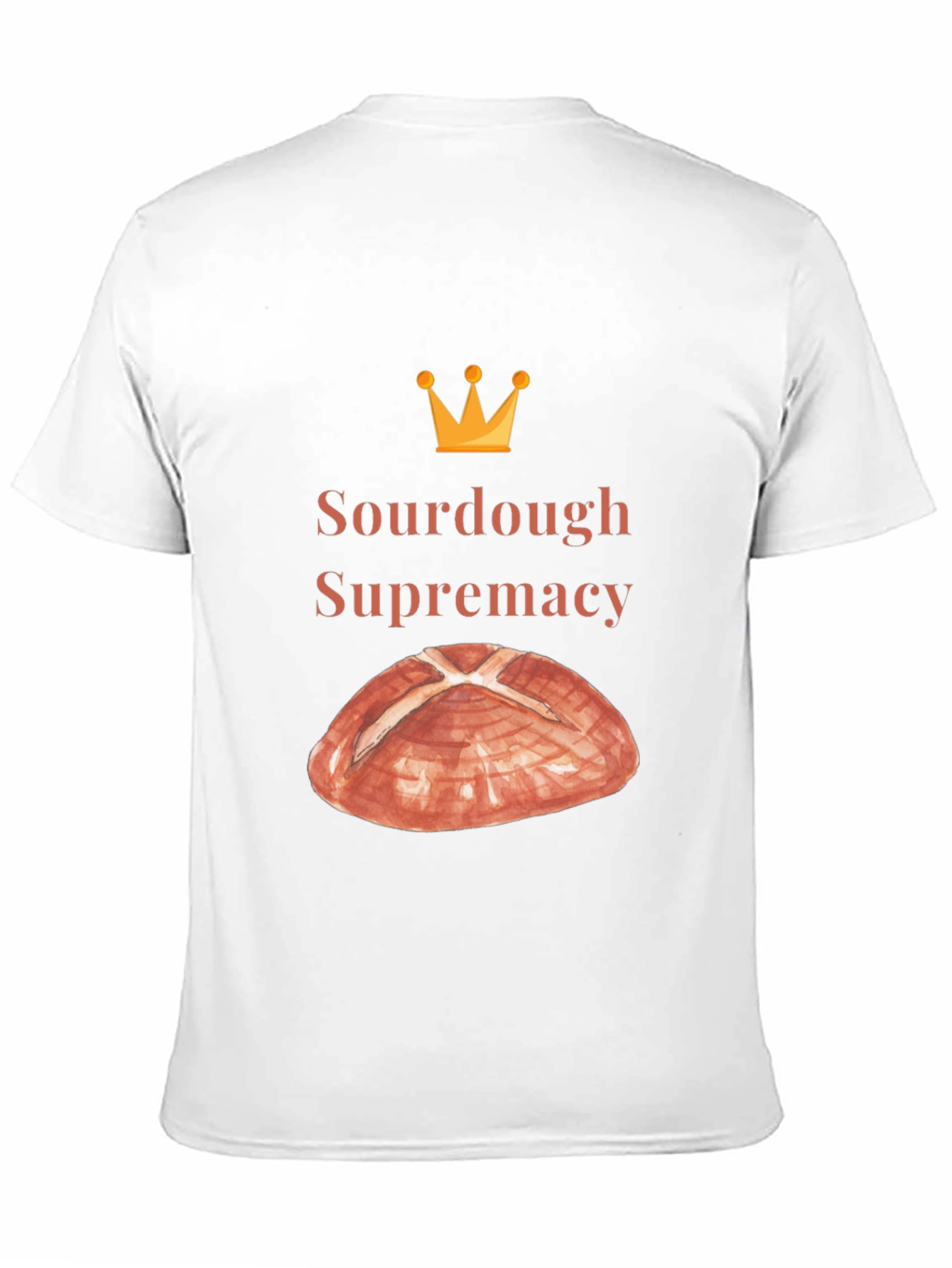 Black Sourdough Supremacy Tee - Bread Lover's T-Shirt view 11