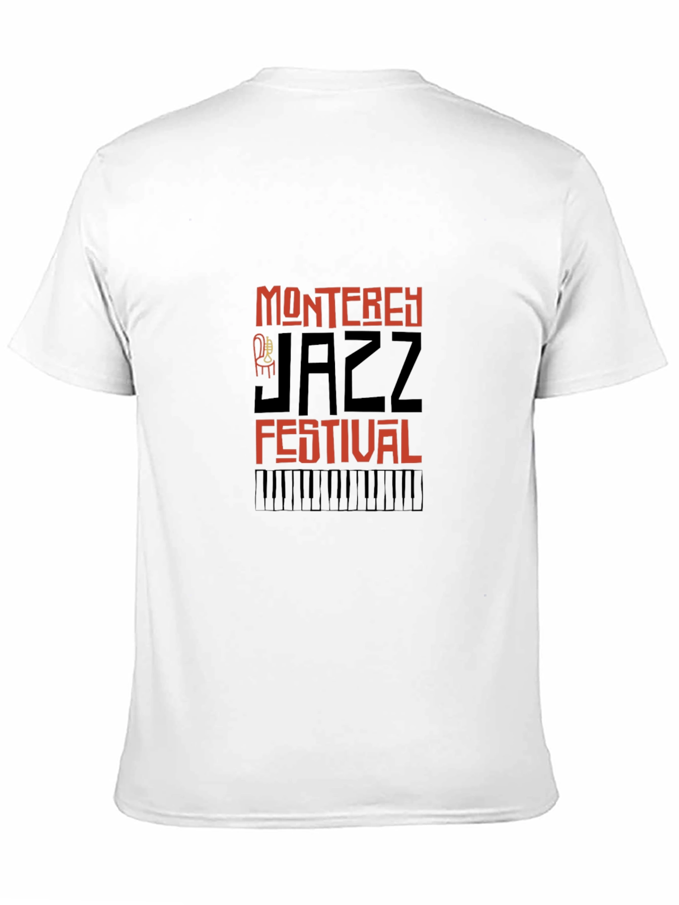 Black Monterey Jazz Festival Graphic T-Shirt view 11