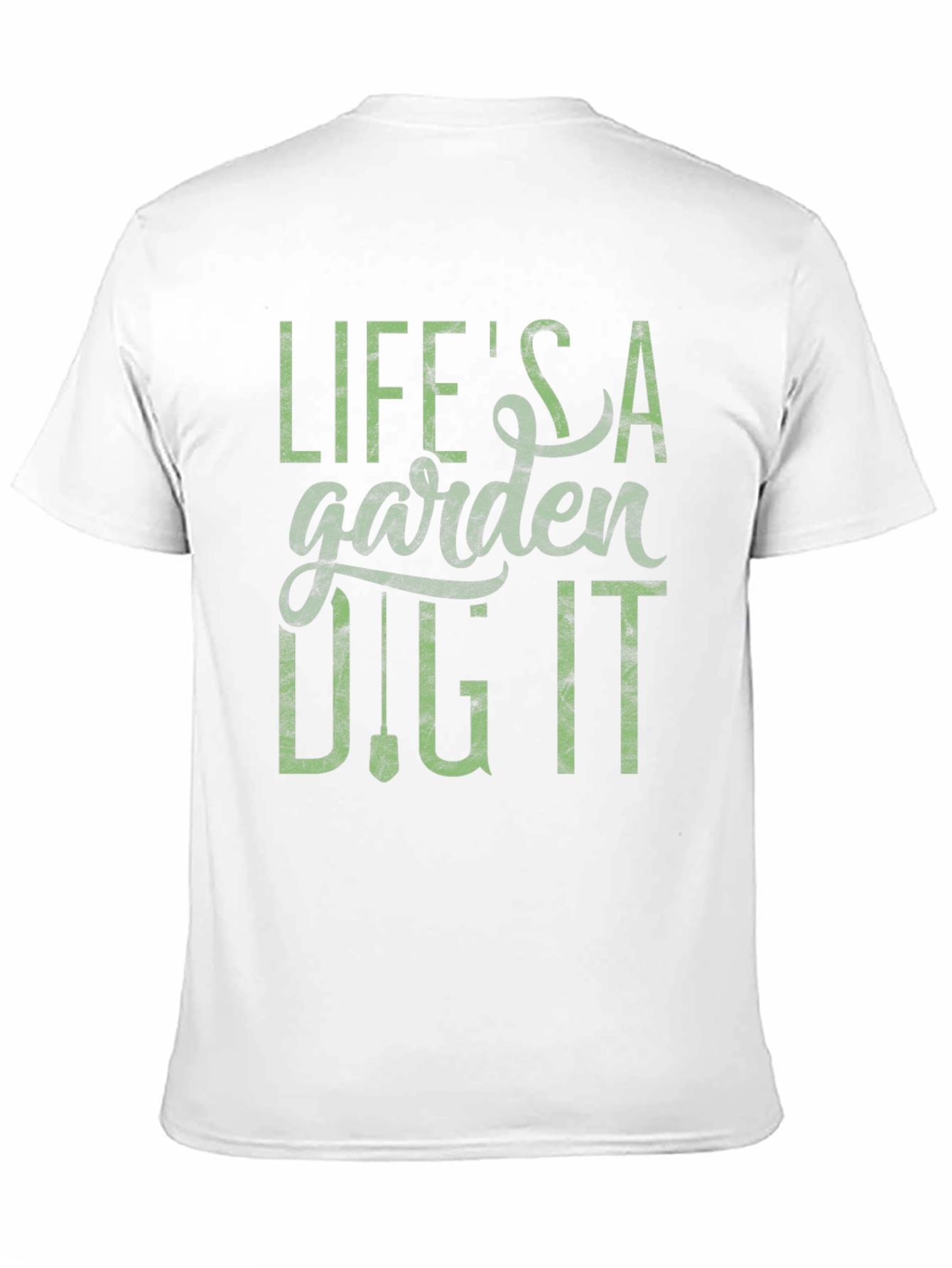Black Life's a Garden, Dig It T-Shirt - Gardening Lover Tee view 11