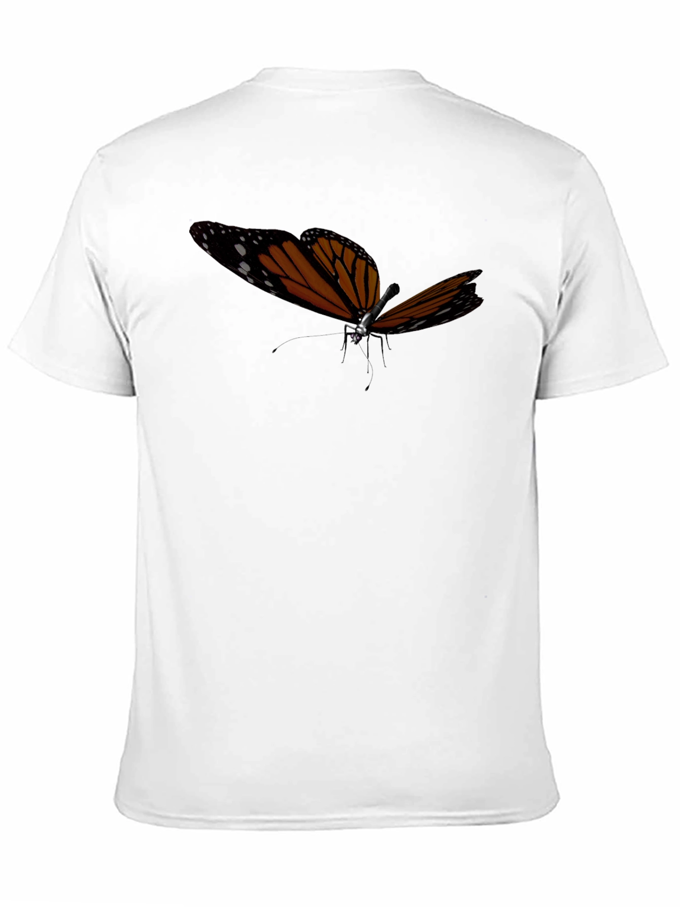 Black Butterfly Graphic Tee - Modern Casual Style view 11