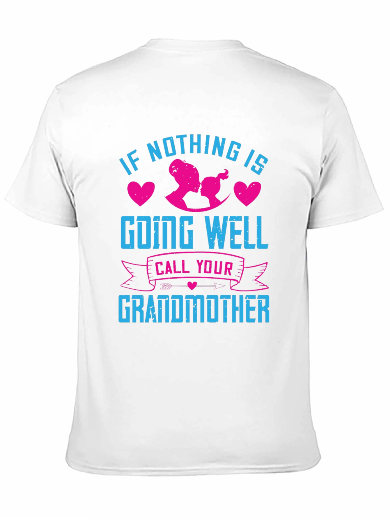 Black Call Your Grandmother T-Shirt - Comfort Fit view 11