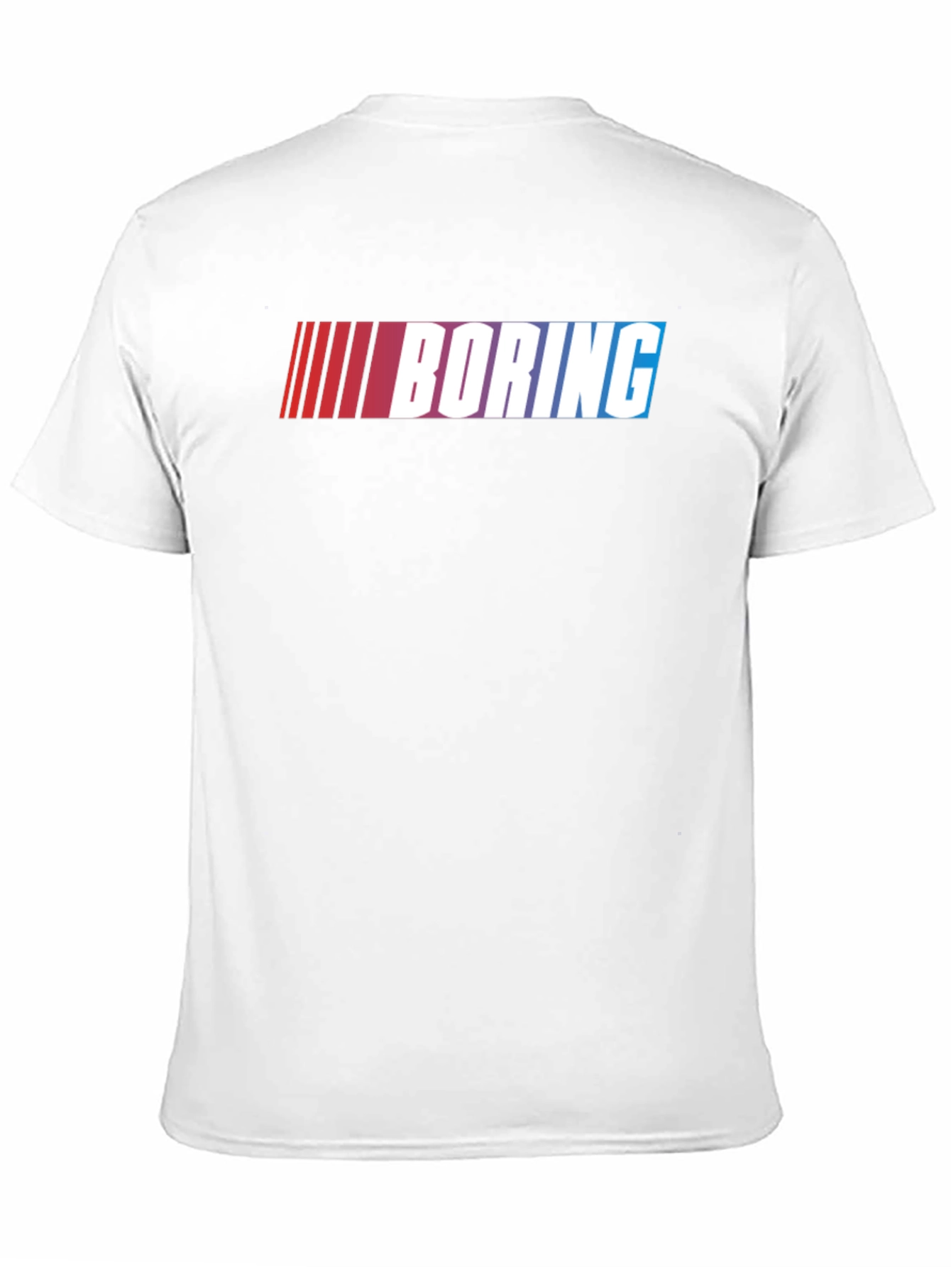 Black Boring Graphic T-Shirt - Black Cotton Tee view 11