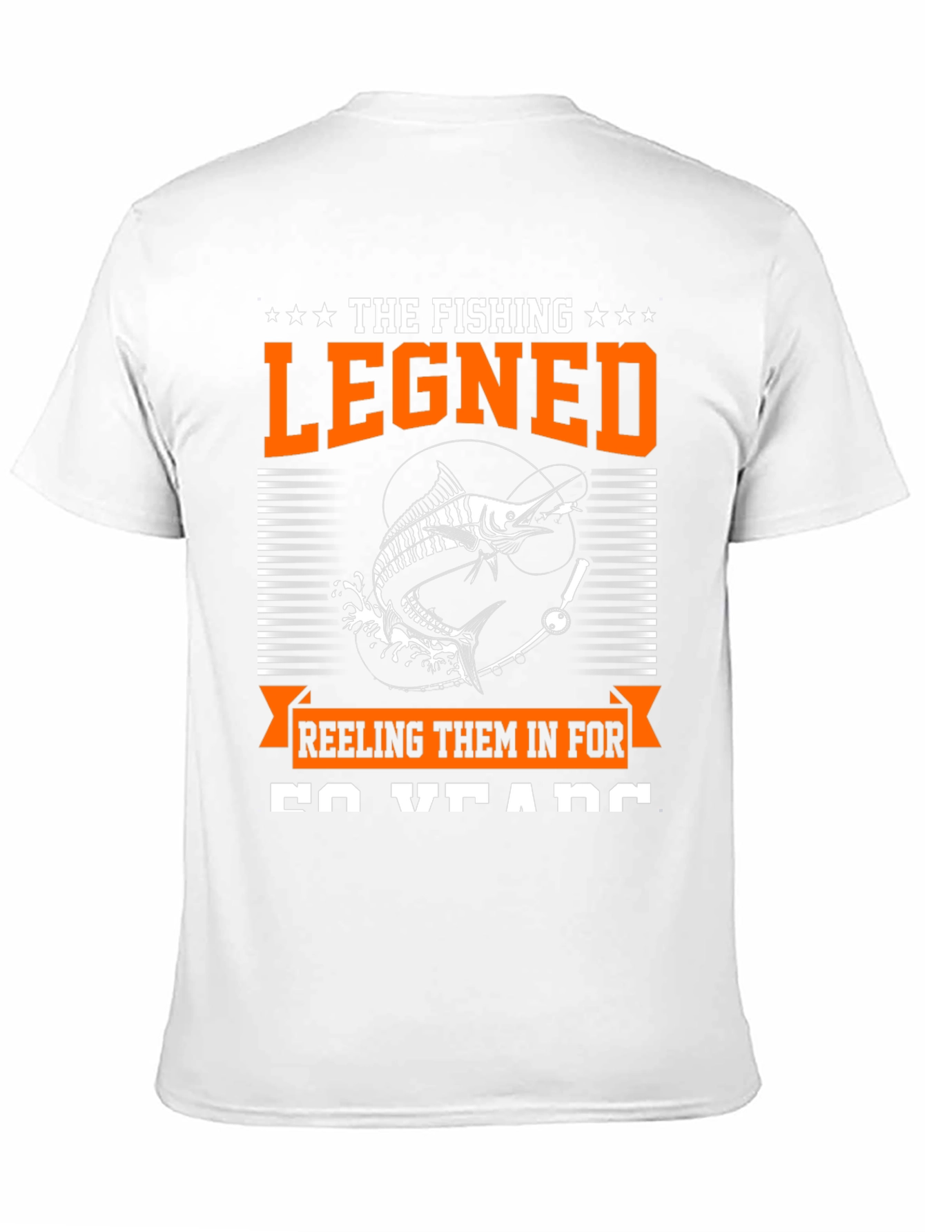 Black The Fishing Legend Black Graphic Tee view 11