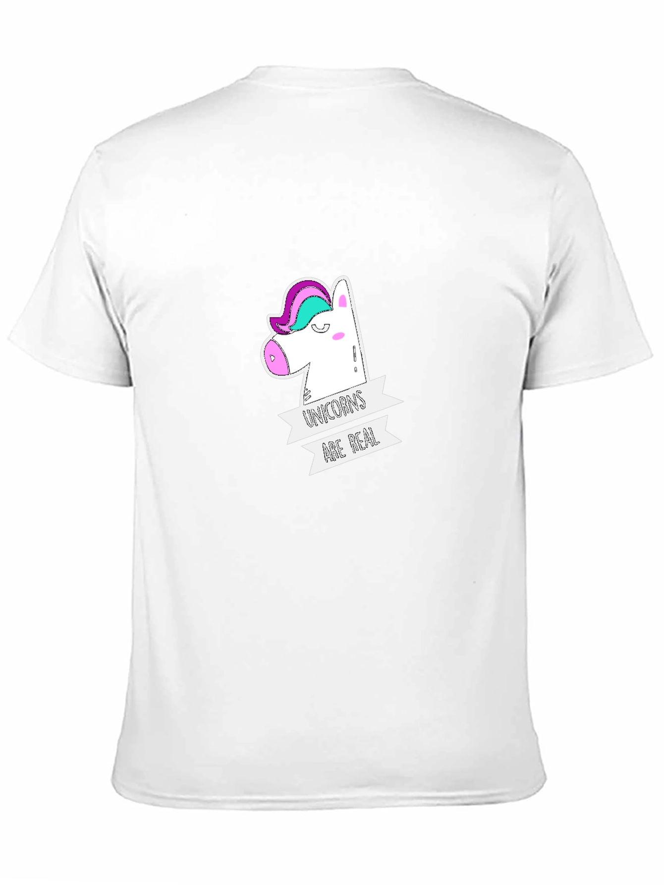 Black Unicorns Are Real Graphic Tee - Black view 11