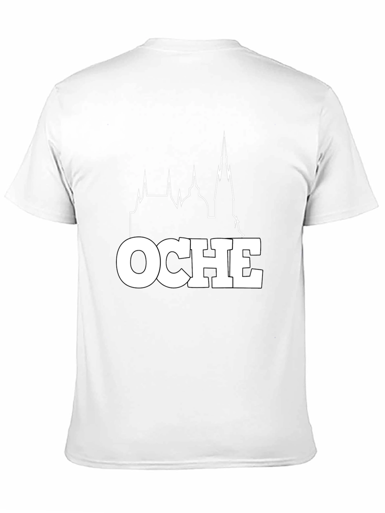 OCHE Skyline Black Graphic Tee - 11