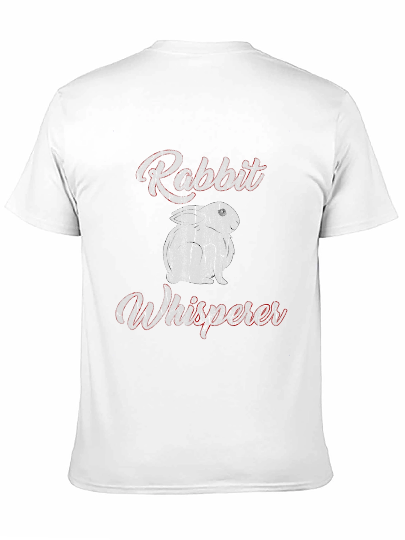 Black Rabbit Whisperer Graphic Tee - Unisex Soft Cotton T-Shirt view 11